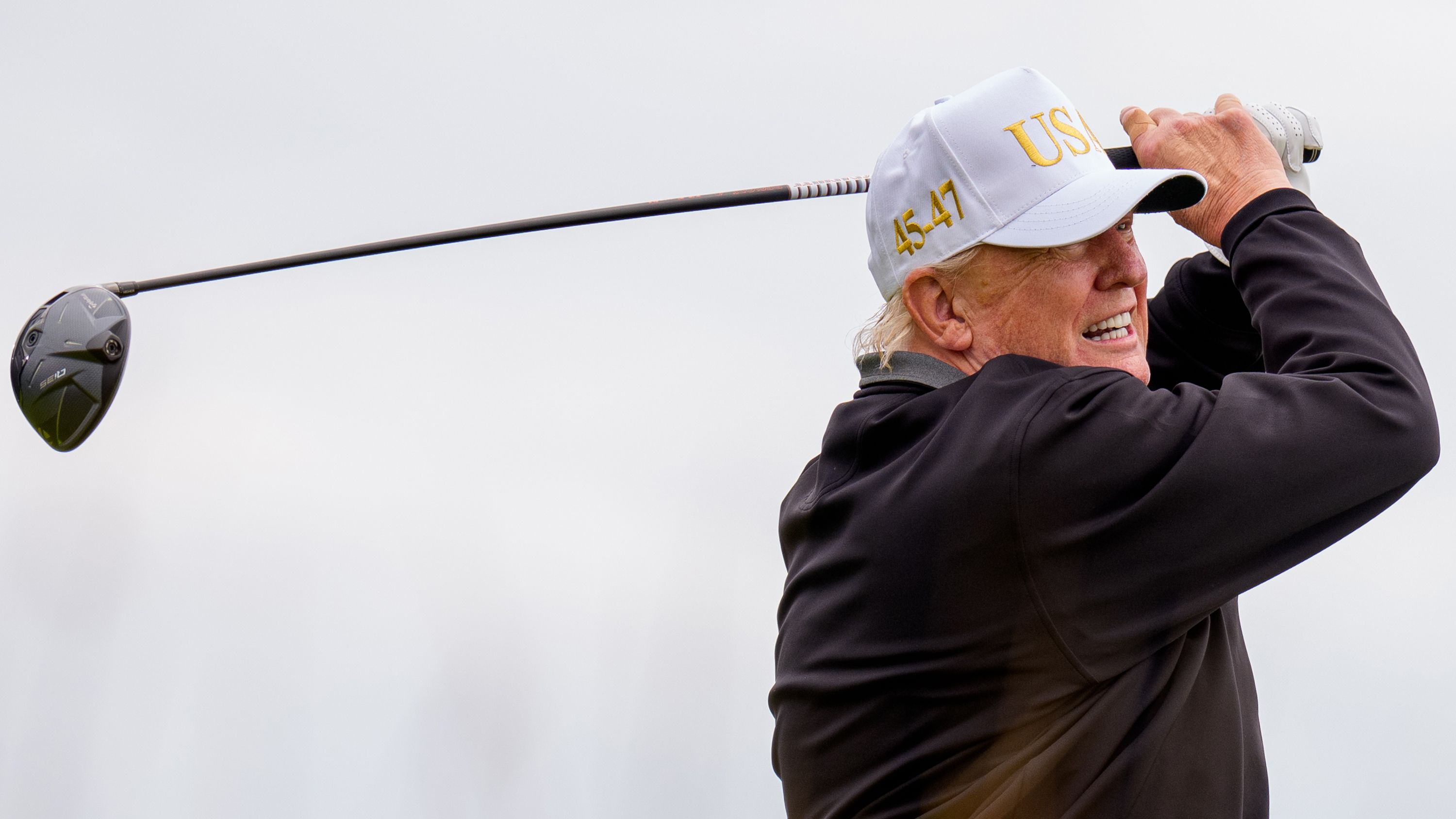 U.S. President Donald Trump Visits Scotland For Rounds Of Golf And Trade Talks