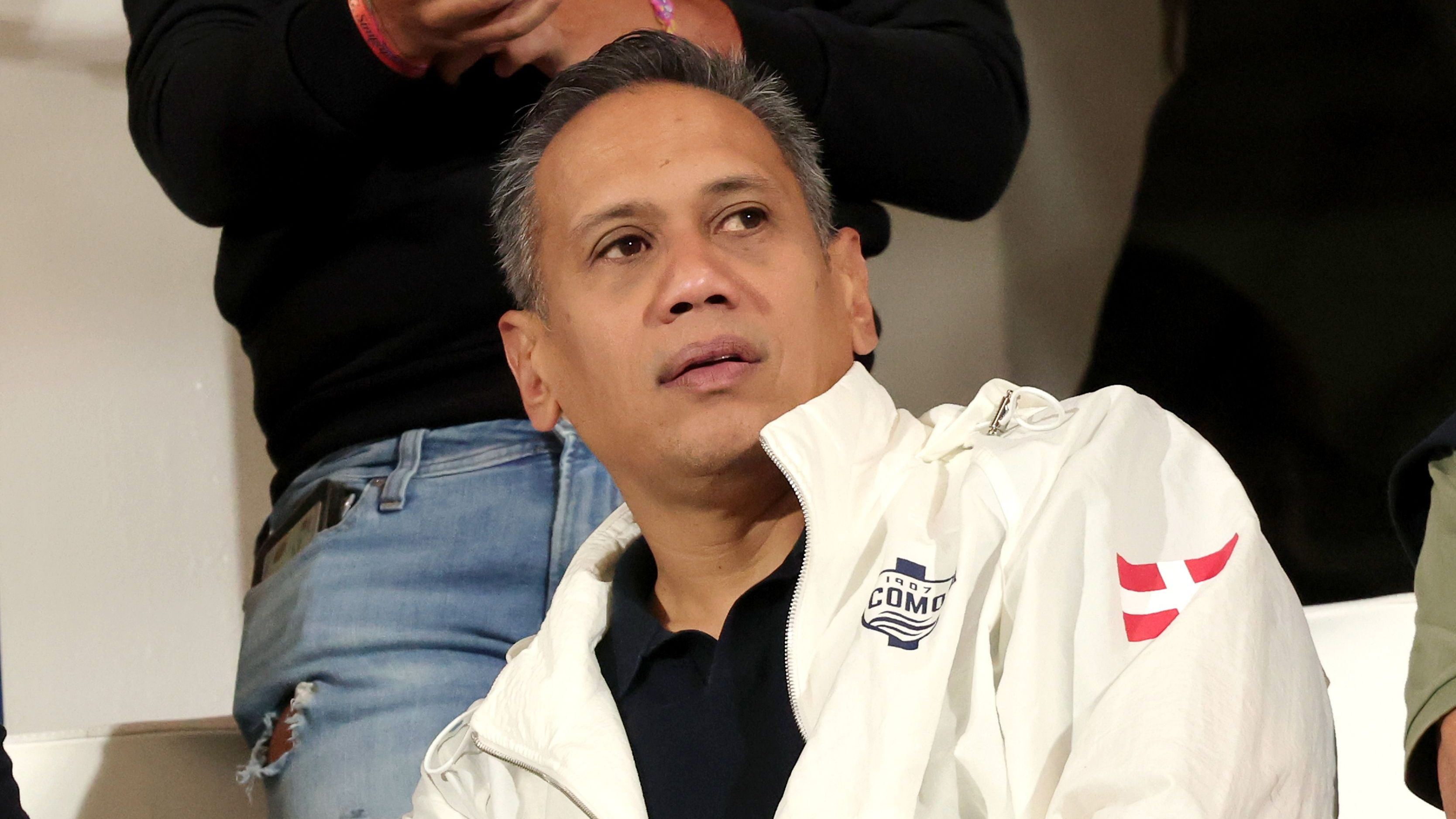 Celebrities Sightings At "Como Cup" Third Place Playoff