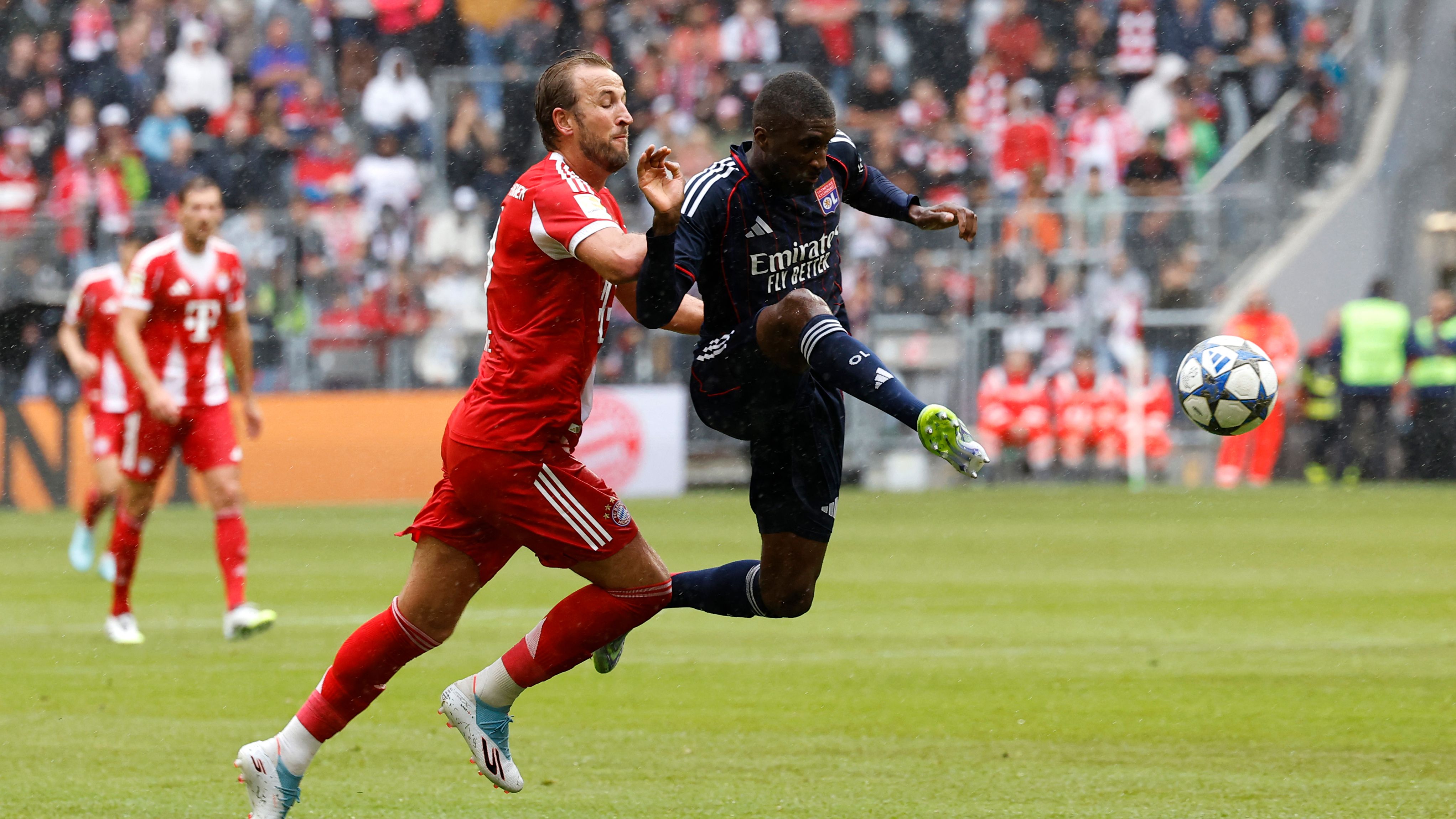 FBL-GER-FRA-FRIENDLY-BAYERN MUNICH-OLYMPIQUE LYON