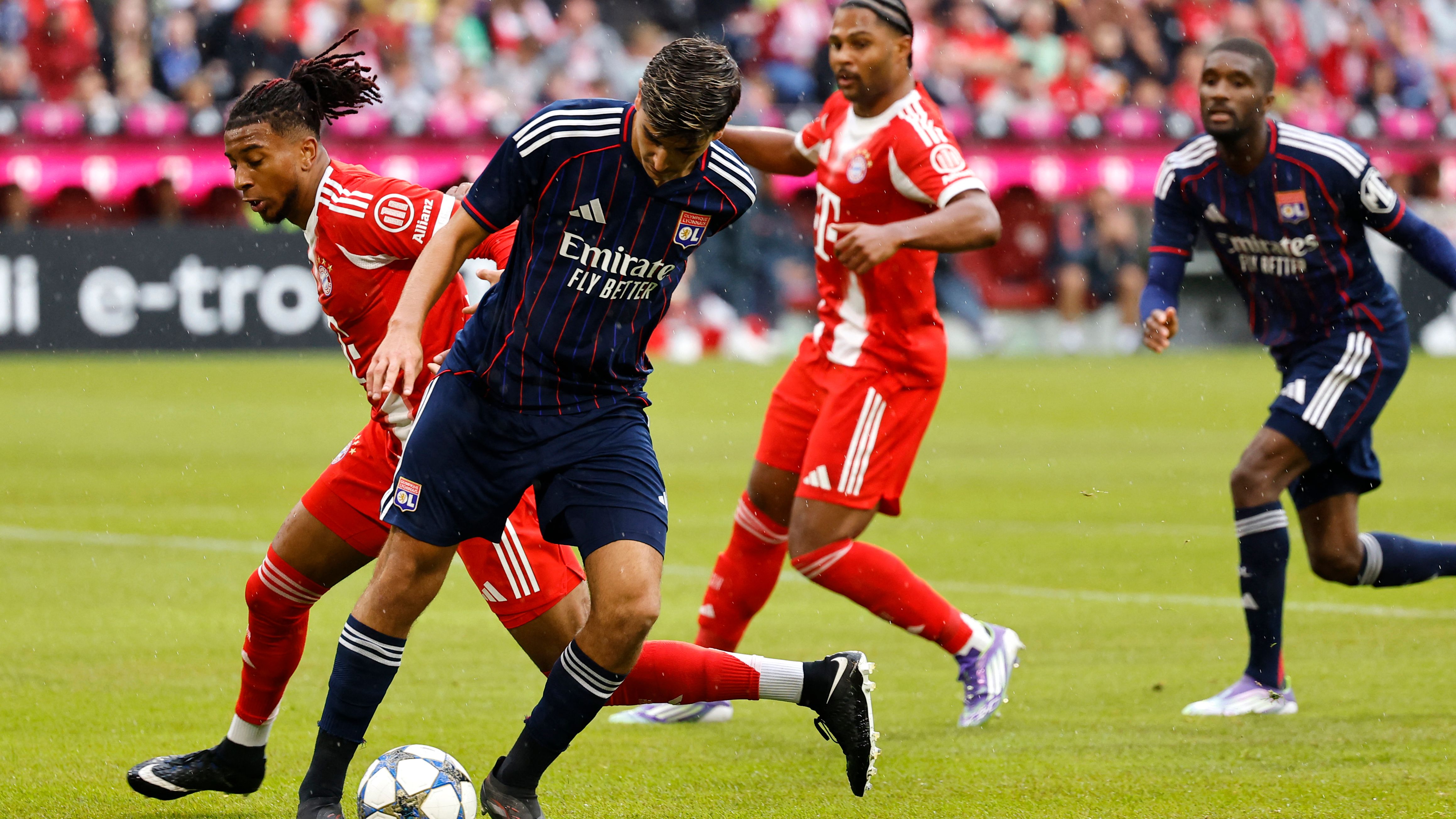 FBL-GER-FRA-FRIENDLY-BAYERN MUNICH-OLYMPIQUE LYON