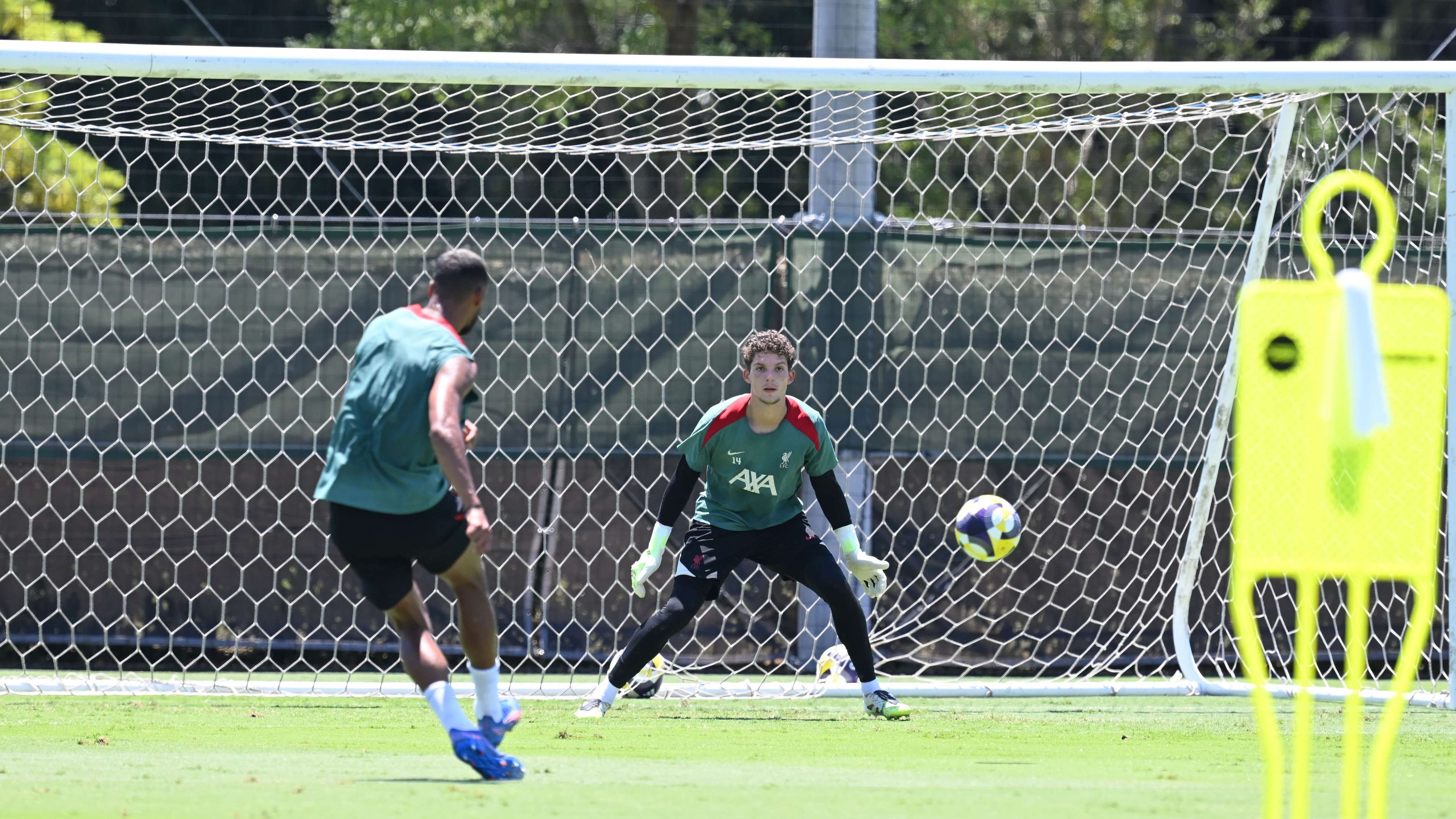 Liverpool Training And Press Conference - MEIJI YASUDA J.LEAGUE World Challenge 2025 Presented By The Nippon Foundation