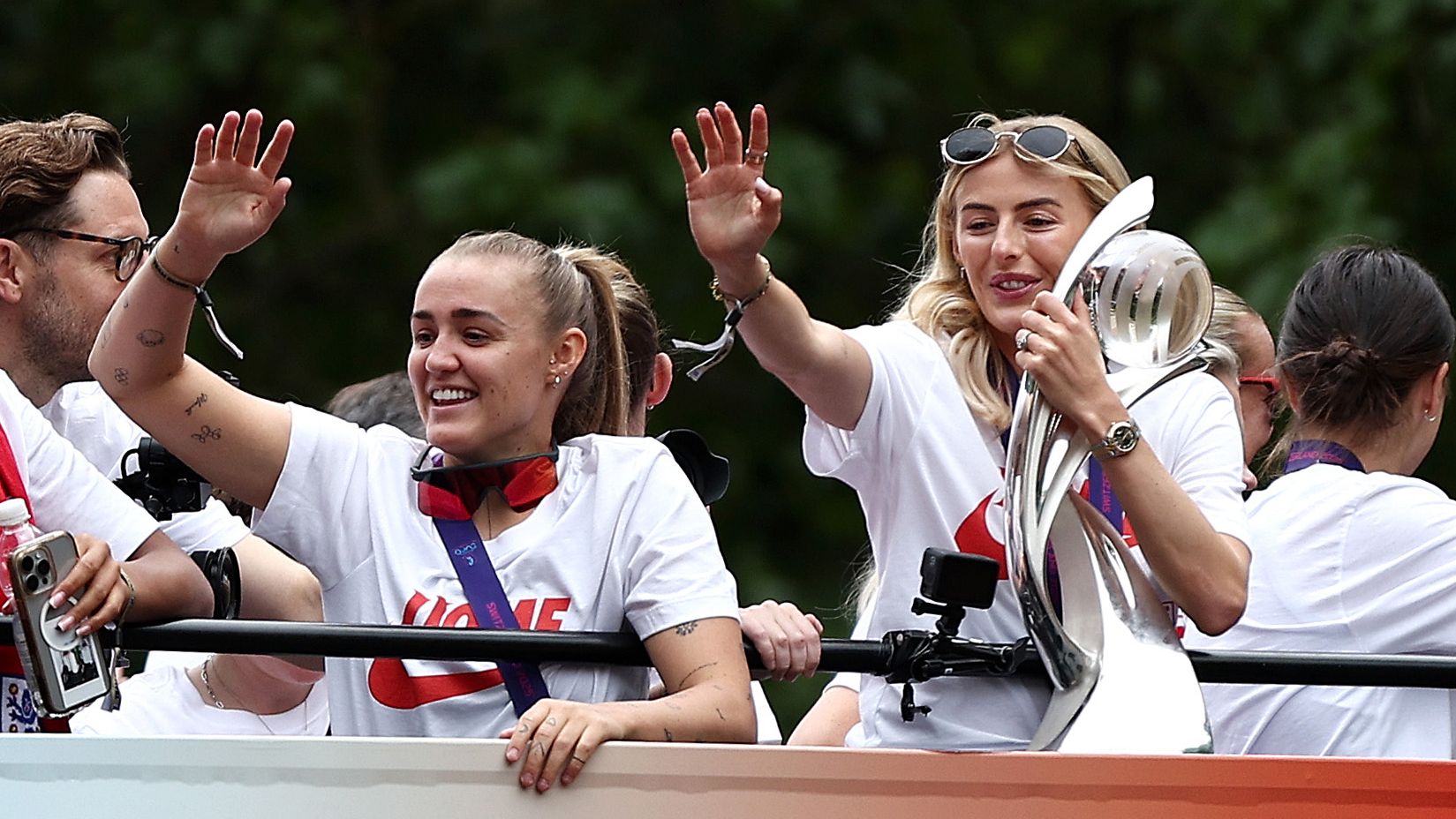 England Women UEFA Women's EURO 2025 Victory Parade And Celebration