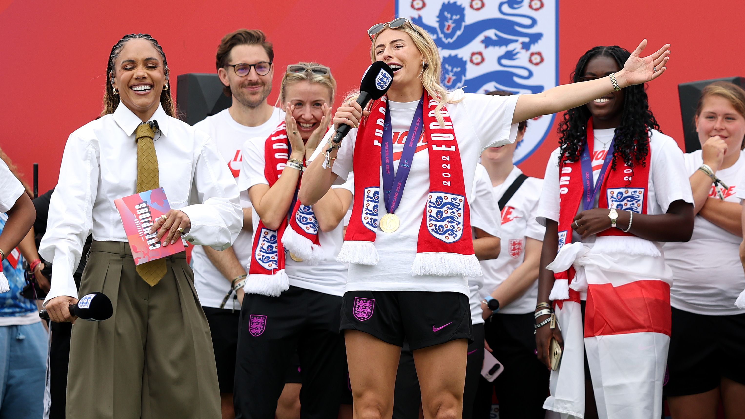 England Women UEFA Women's EURO 2025 Victory Parade And Celebration