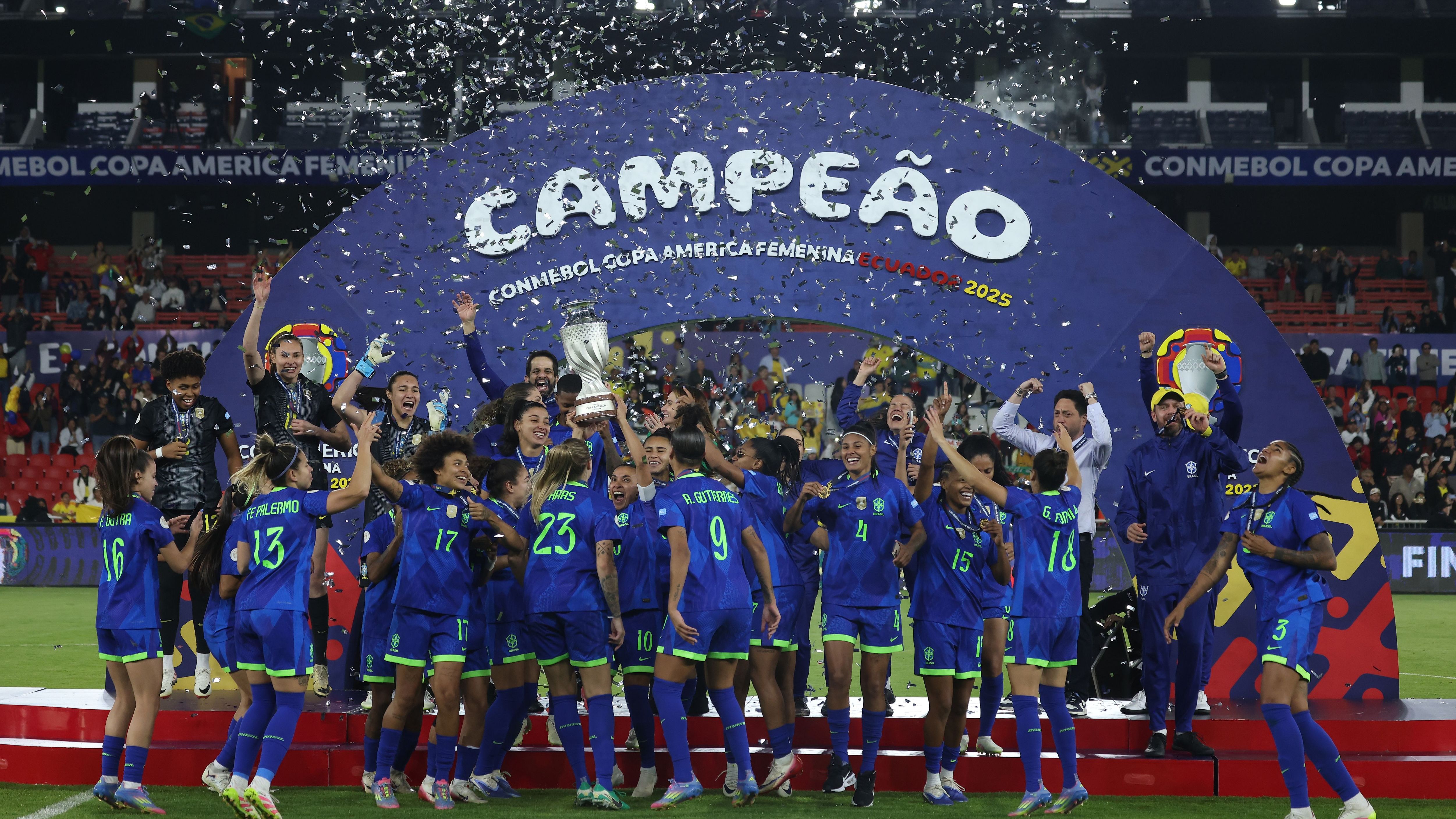 Colombia v Brazil - Copa America Femenina 2025: Final