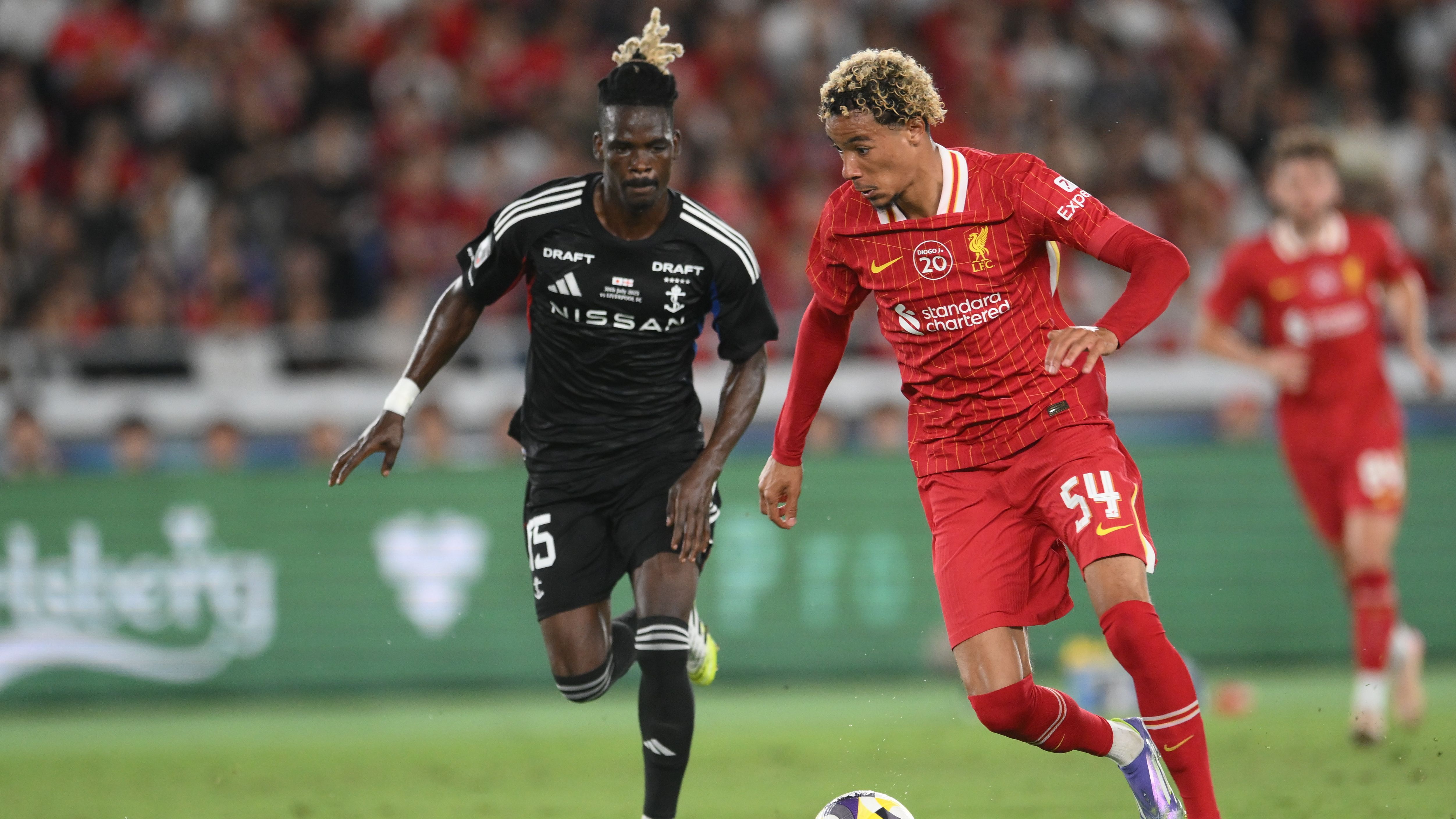 Yokohama F•Marinos v Liverpool - MEIJI YASUDA J.LEAGUE World Challenge 2025 Presented By The Nippon Foundation