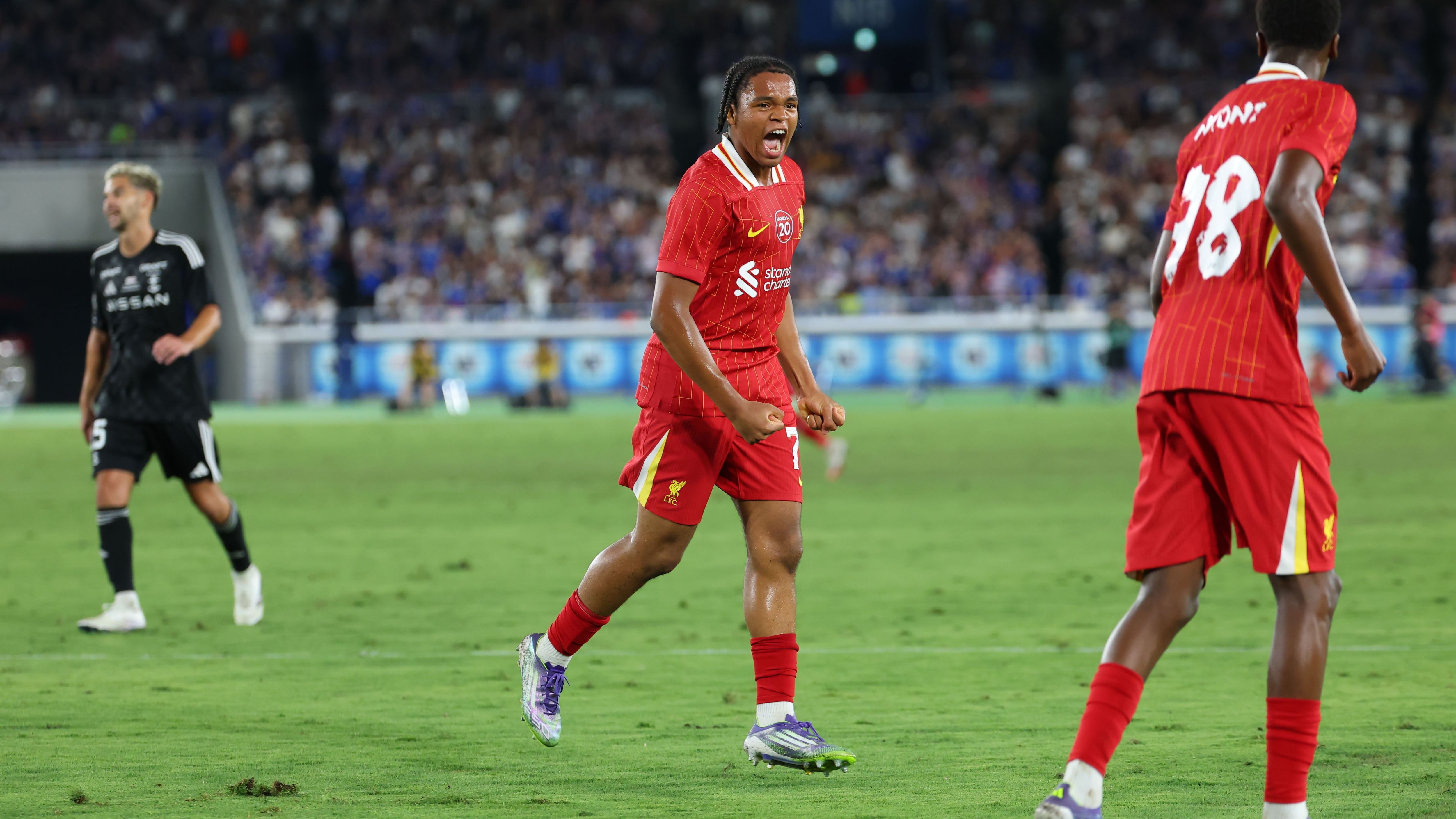 Yokohama F•Marinos v Liverpool - MEIJI YASUDA J.LEAGUE World Challenge 2025 Presented By The Nippon Foundation