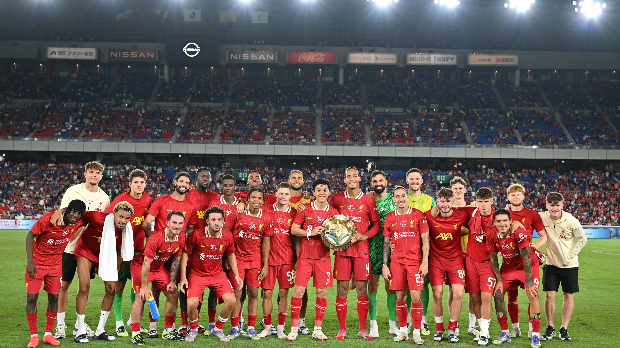 Yokohama F•Marinos v Liverpool - MEIJI YASUDA J.LEAGUE World Challenge 2025 Presented By The Nippon Foundation