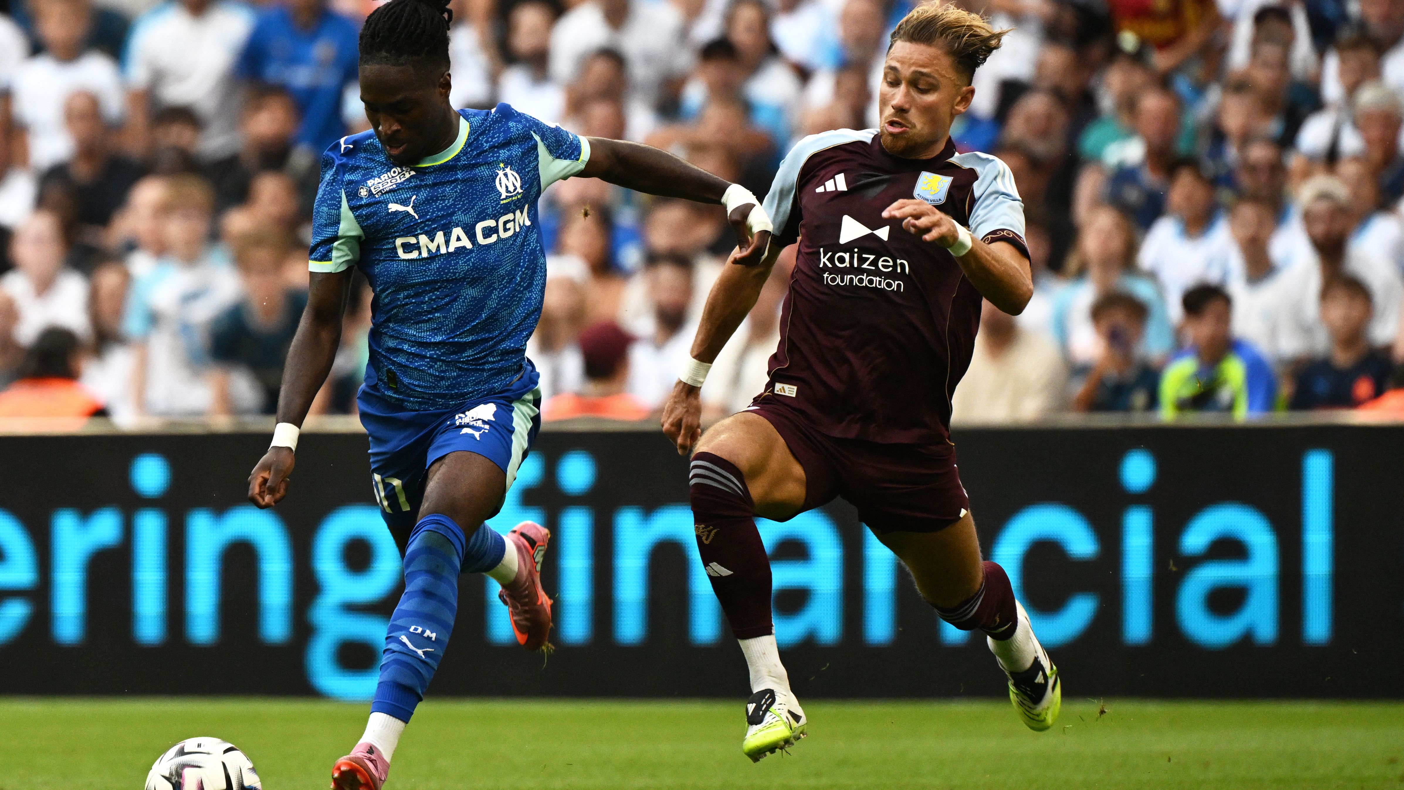 FBL-FRIENDLY-MARSEILLE-ASTON VILLA