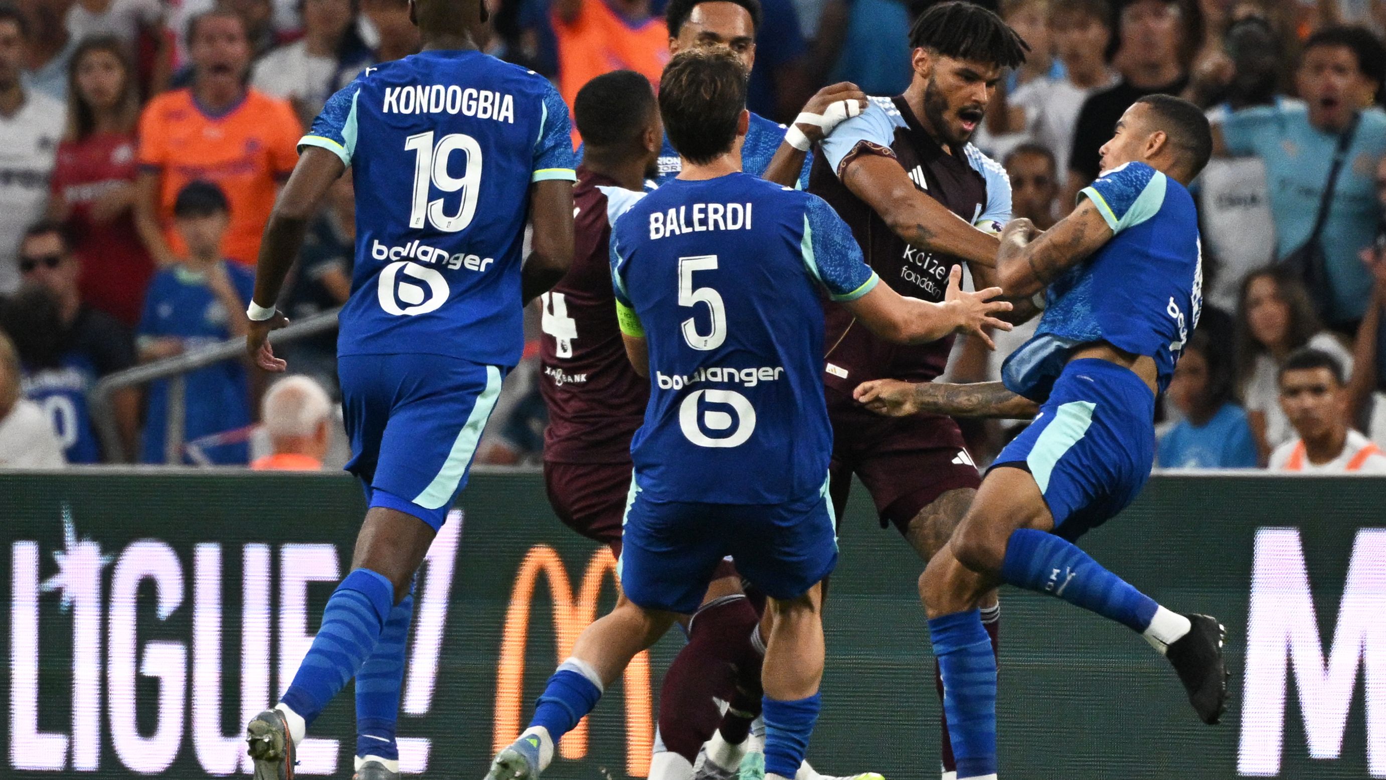 FBL-FRIENDLY-MARSEILLE-ASTON VILLA