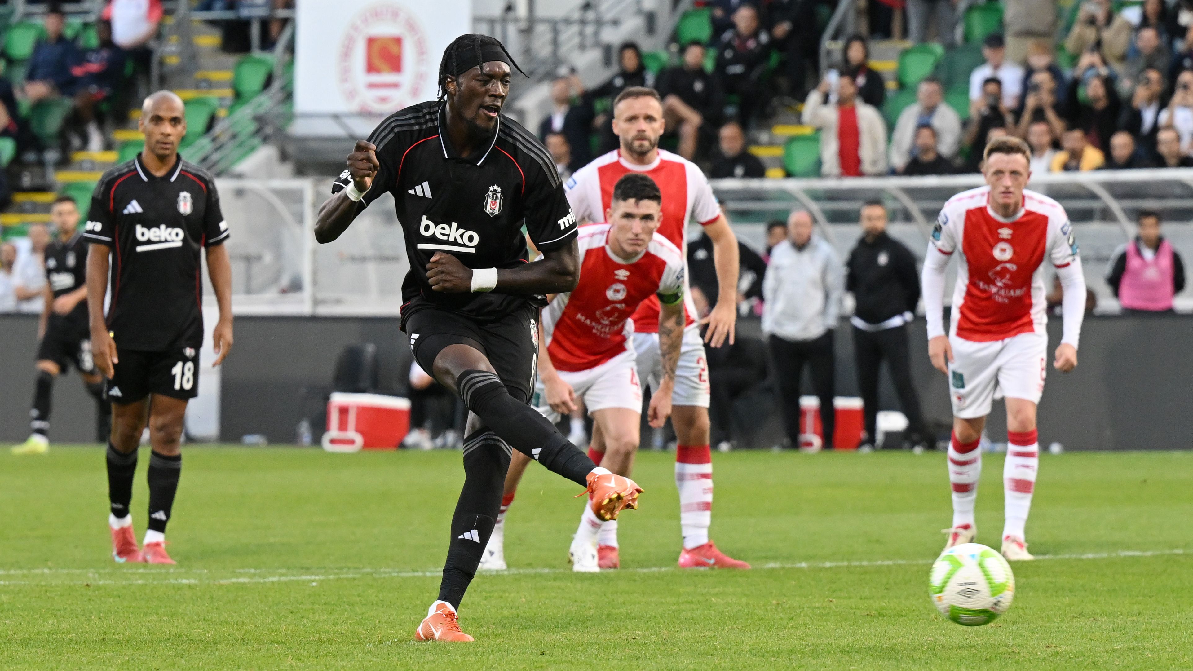St Patrick's v Besiktas - UEFA Conference League Second Qualifying Round Second Leg