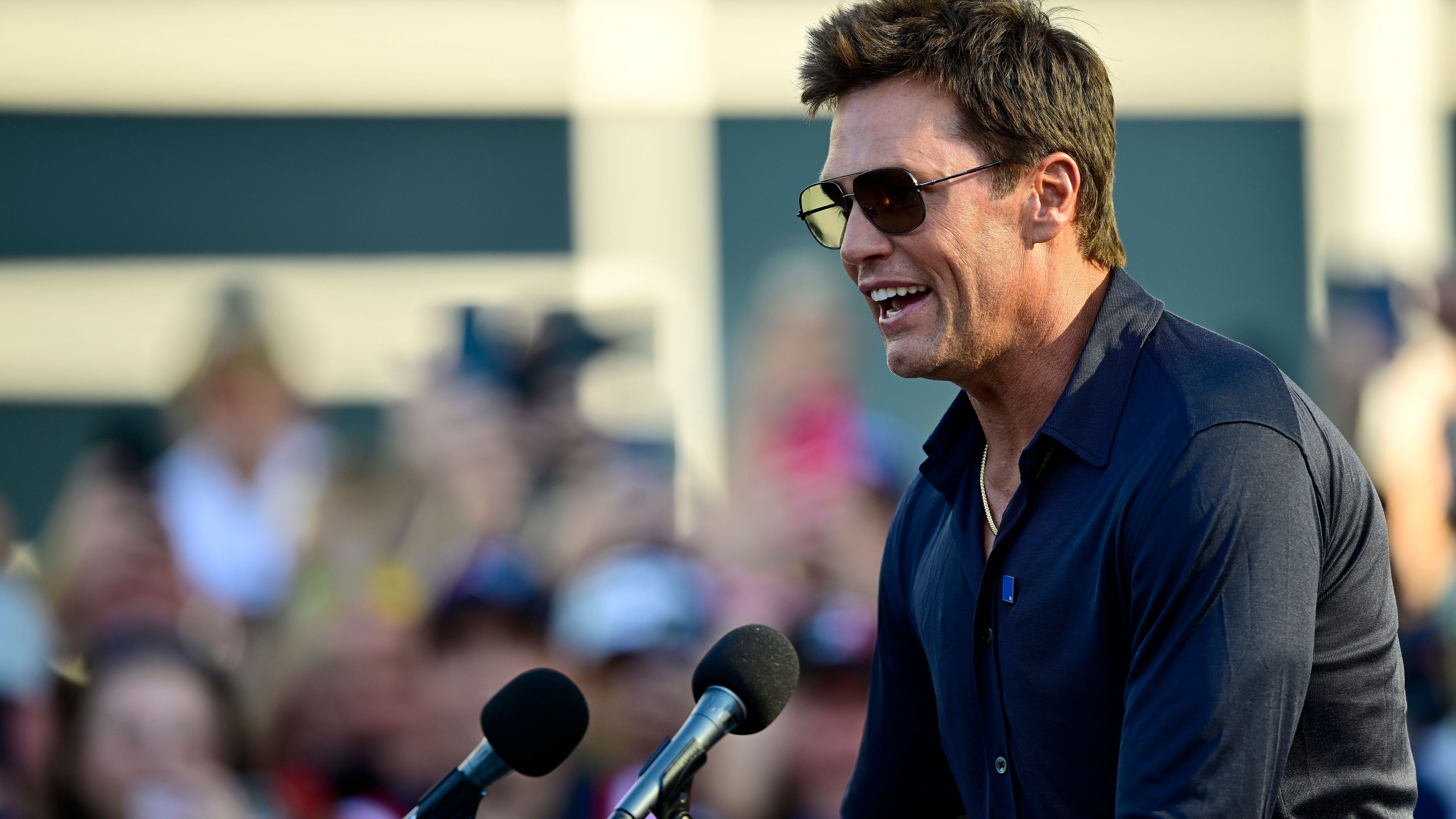 New England Patriots Unveil Tom Brady Statue