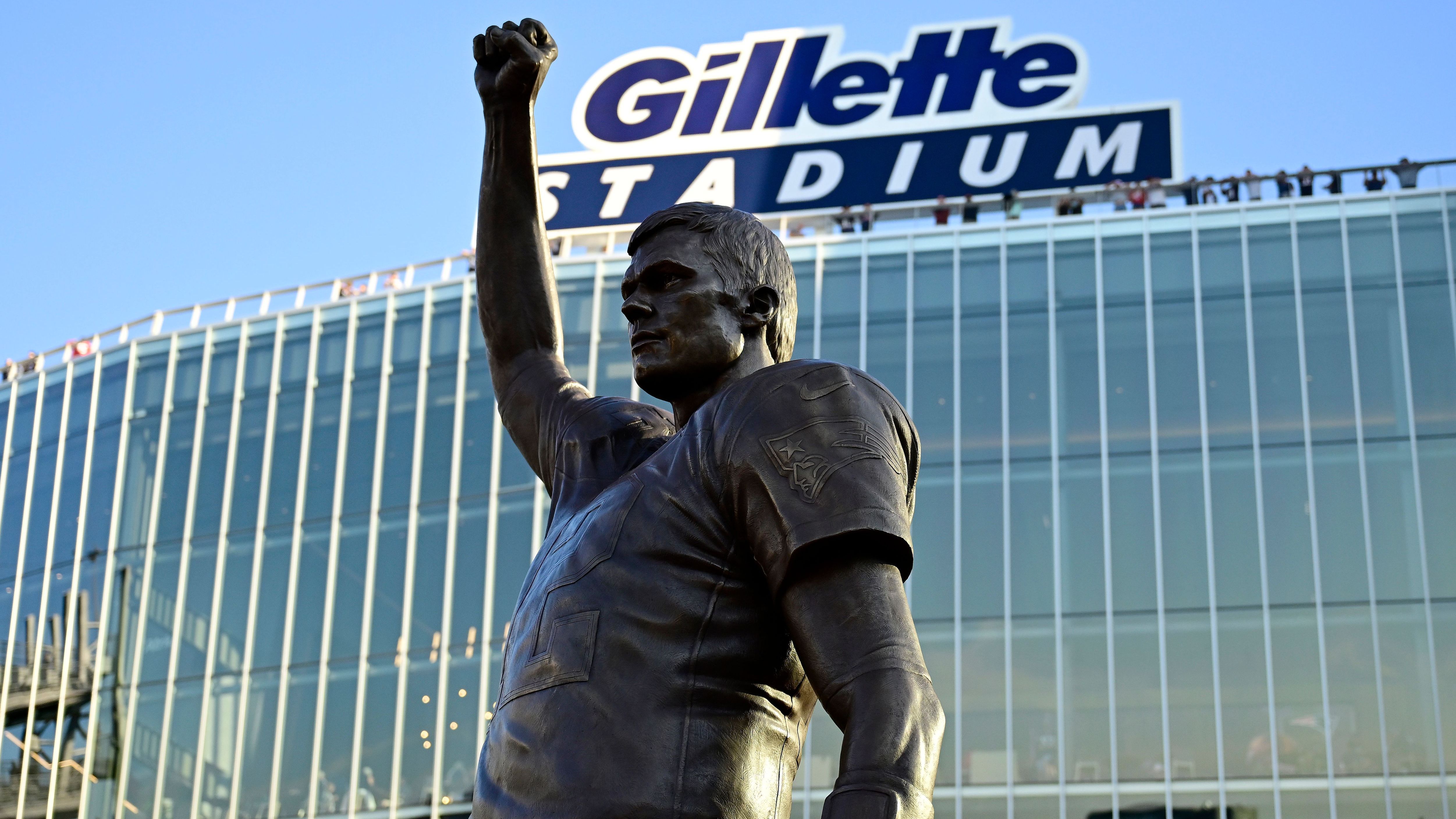 New England Patriots Unveil Tom Brady Statue