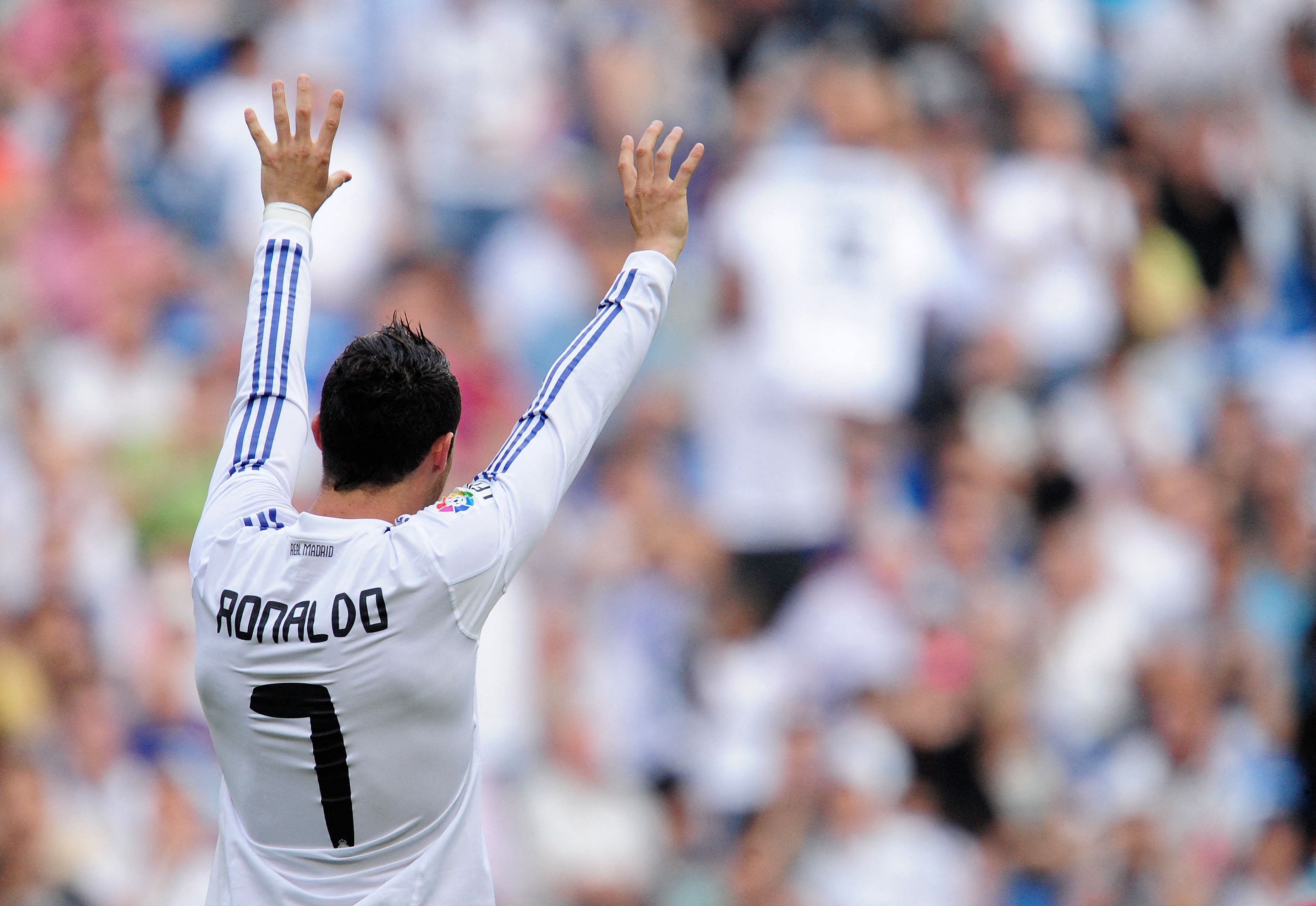 TOPSHOT-FBL-ESP-REAL-MADRID-ALMERIA