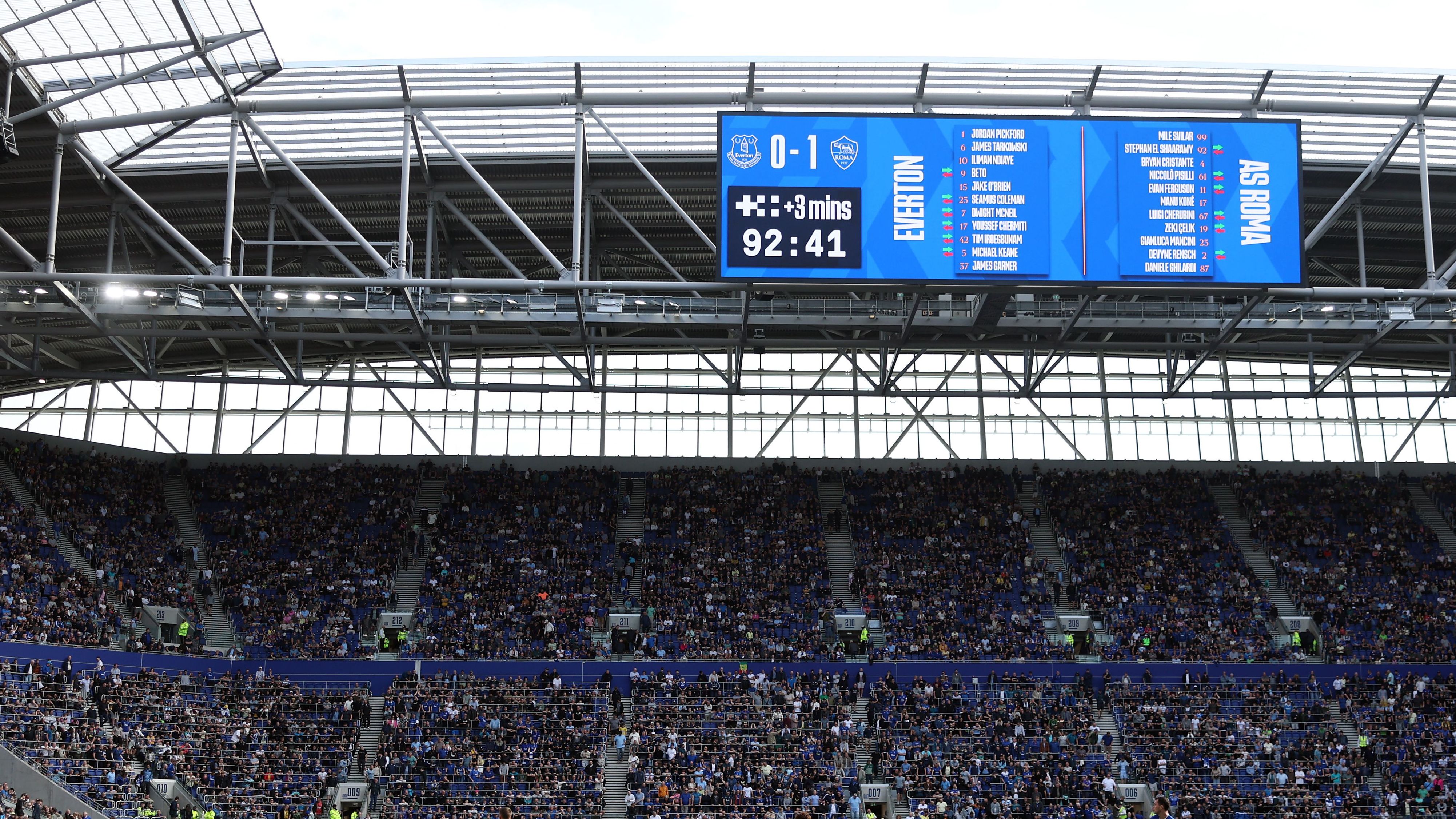 Everton v AS Roma - Pre-Season Friendly