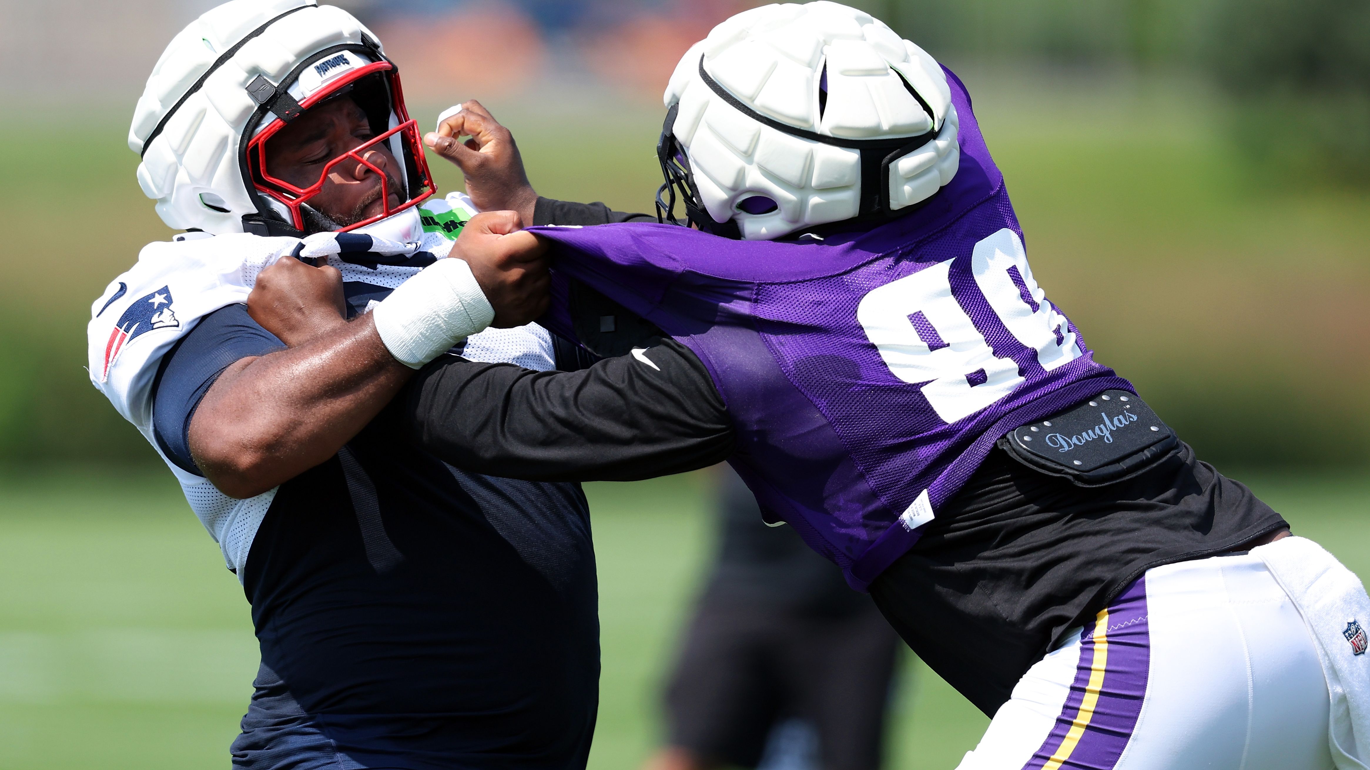 New England Patriots and Minnesota Vikings Joint Practice