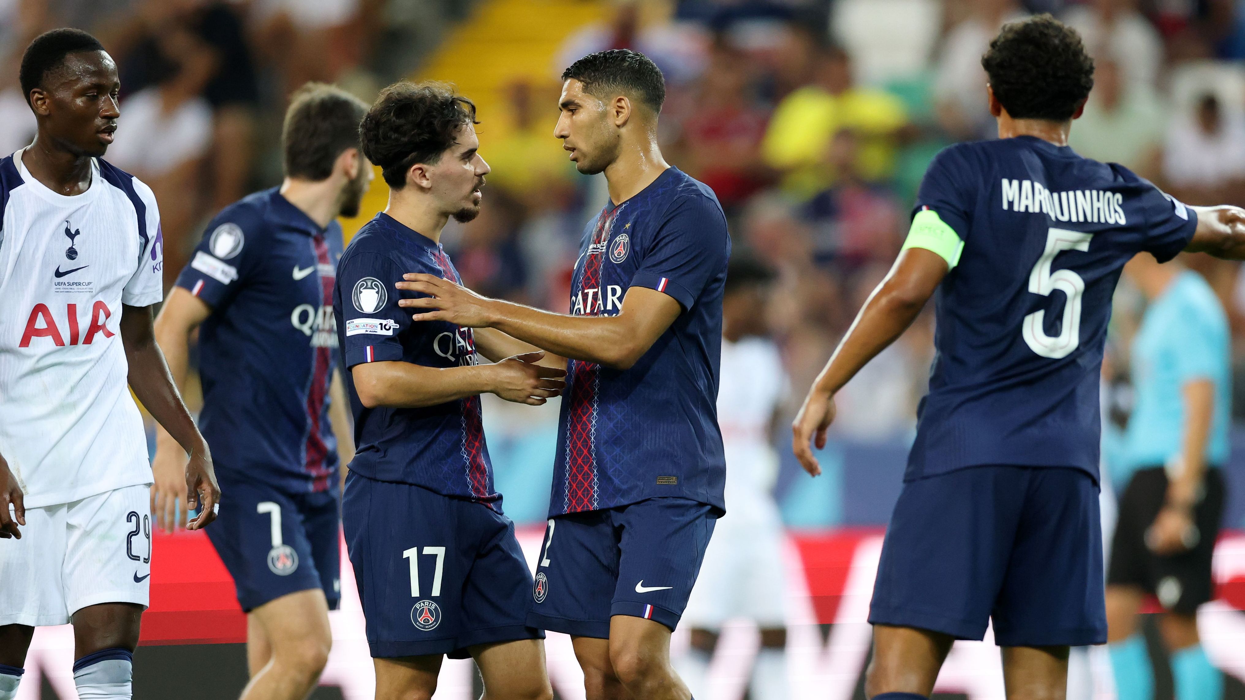 Paris Saint-Germain v Tottenham Hotspur - UEFA Super Cup 2025