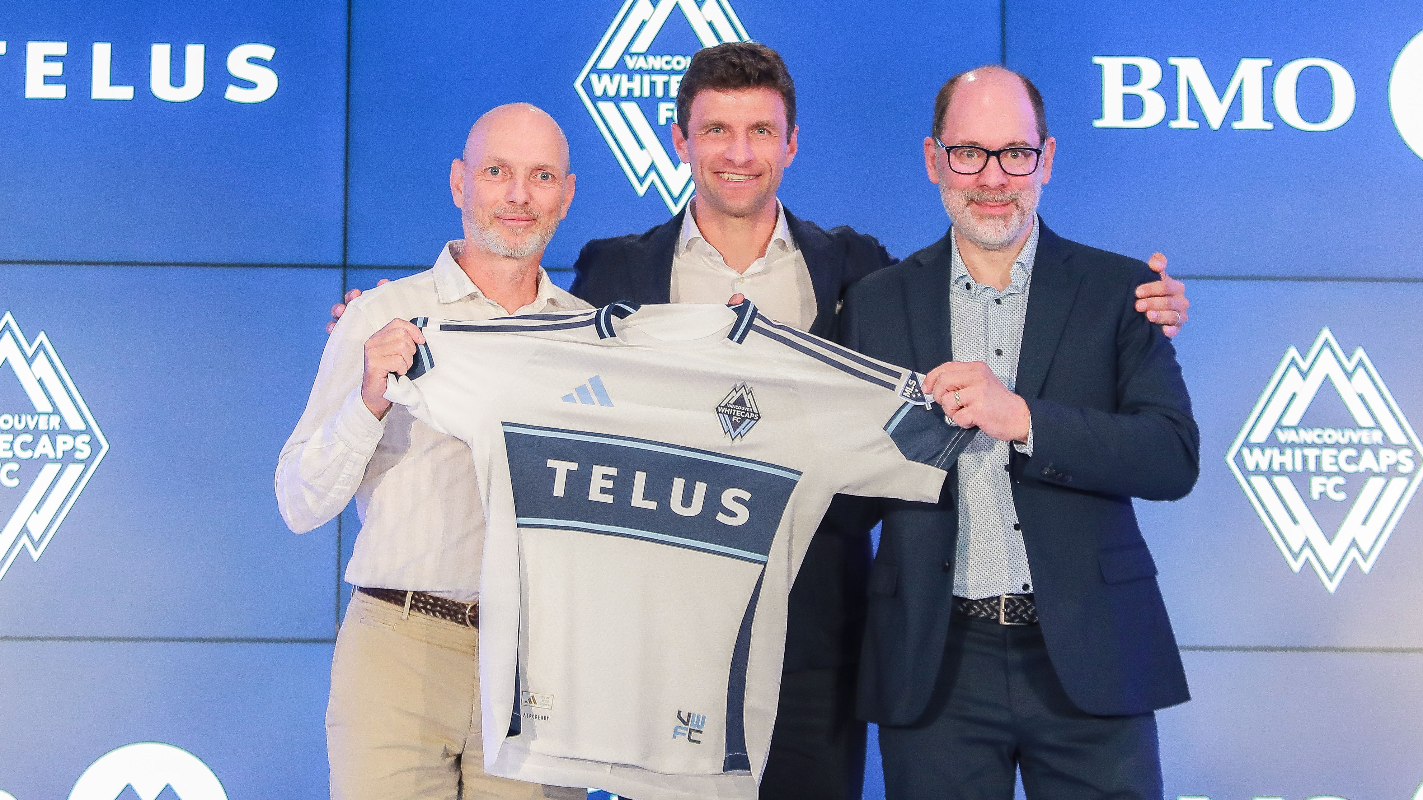 Thomas Muller Introductory Press Conference at Vancouver Whitecaps