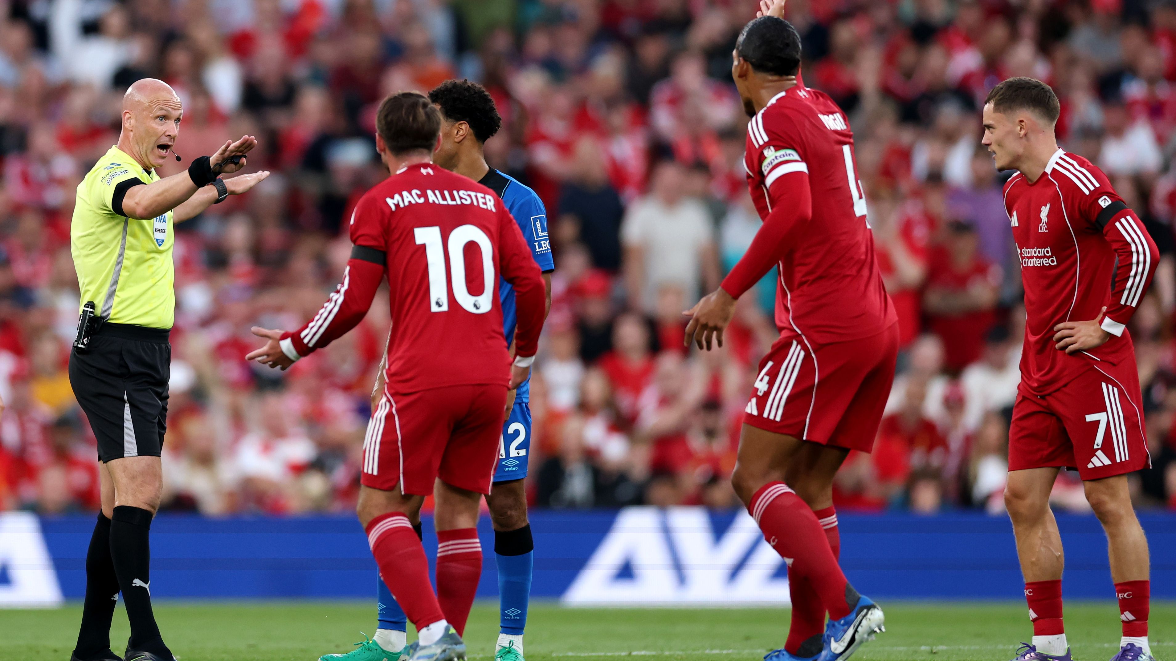 مباراة ليفربول وبورنموث