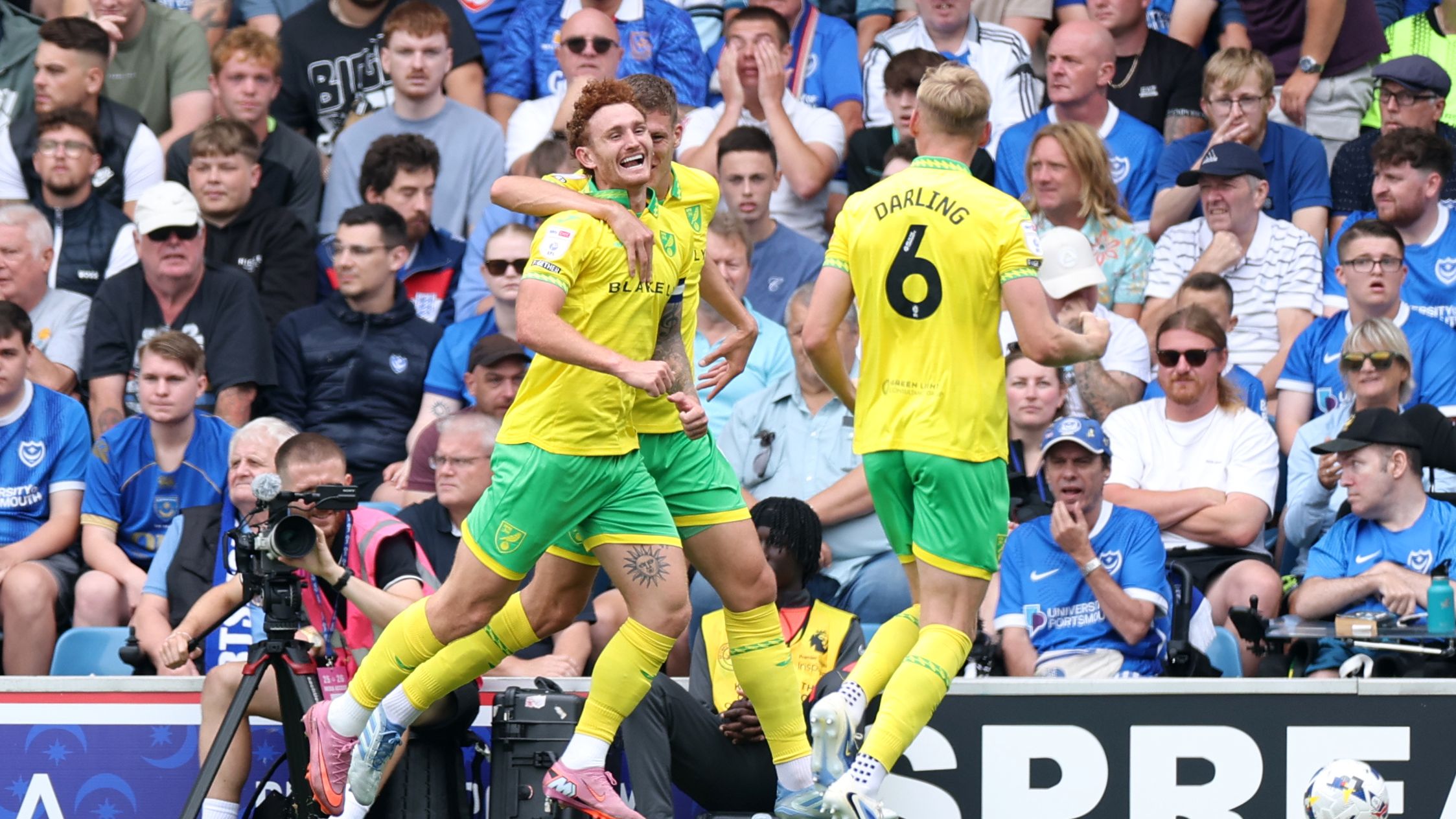 Portsmouth v Norwich City - Sky Bet Championship
