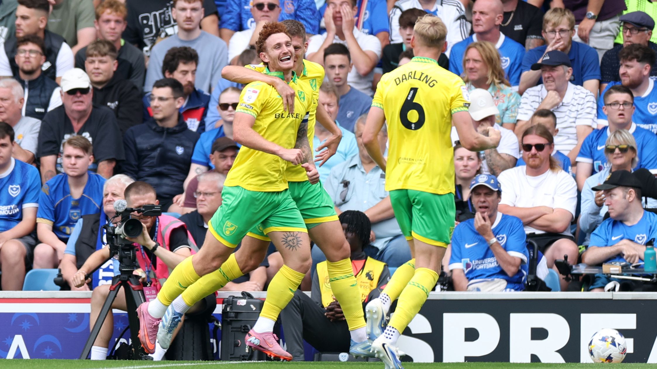Portsmouth v Norwich City - Sky Bet Championship