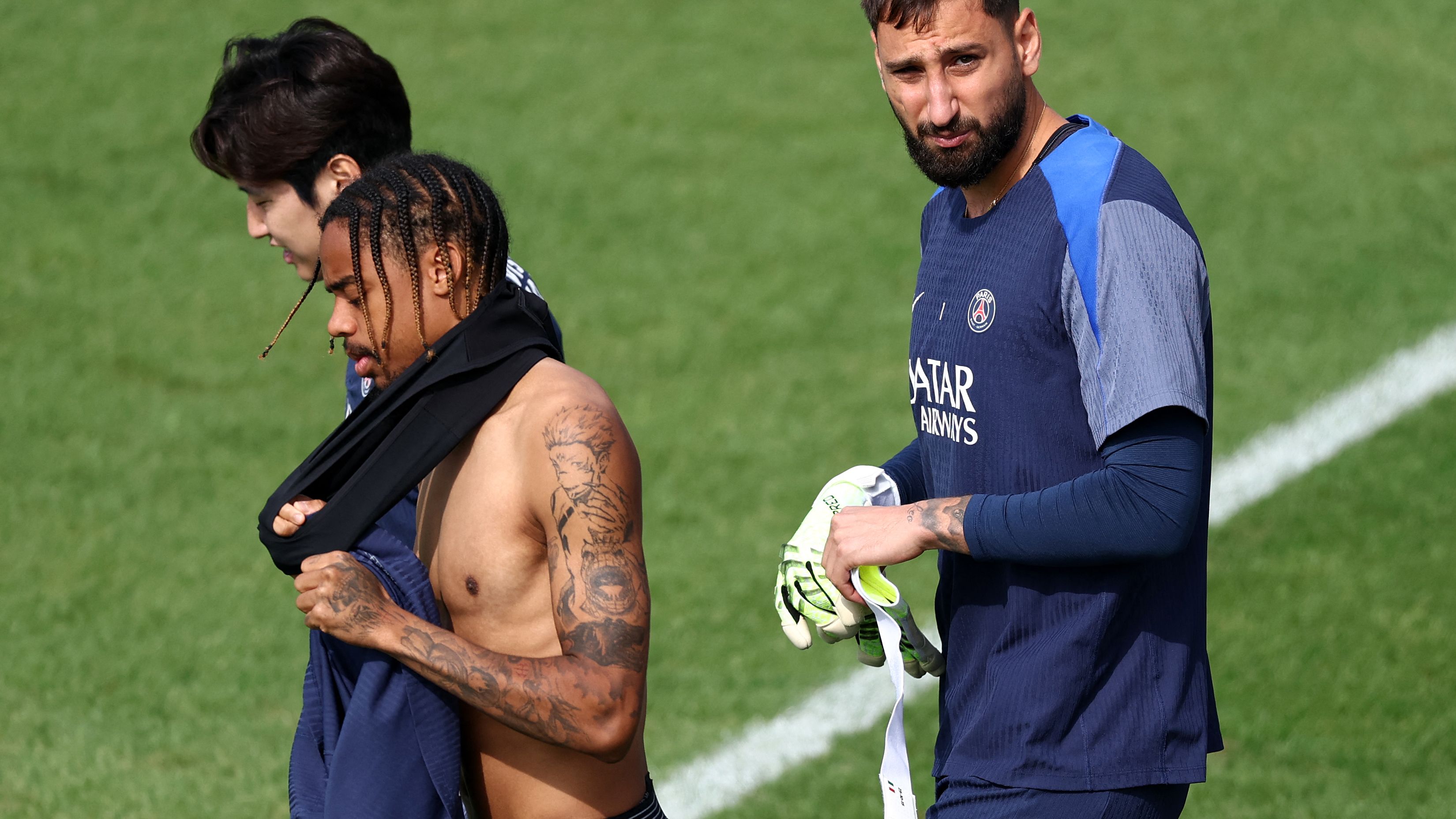 FBL-FRA-LIGUE1-PSG-TRAINING