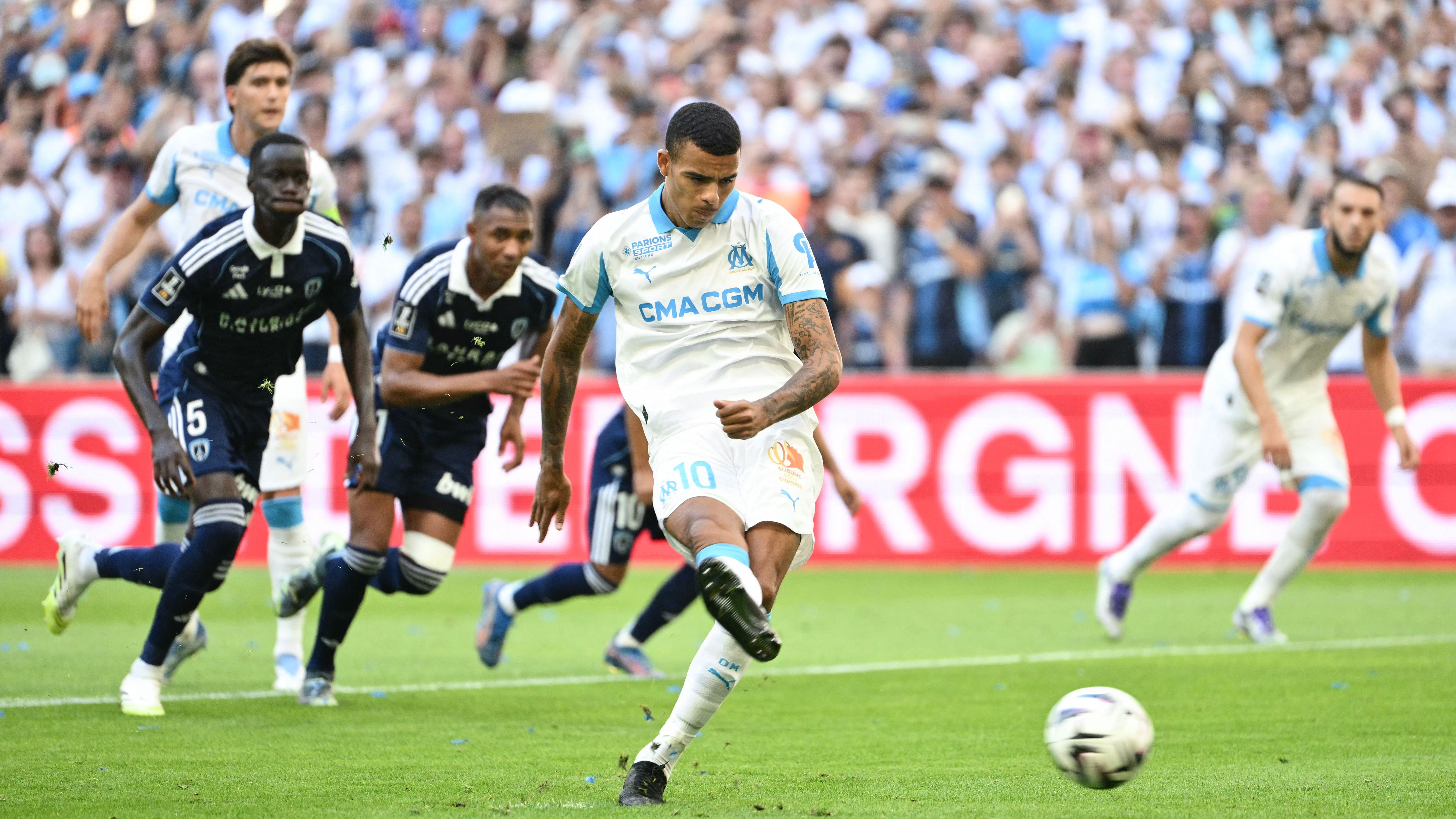 FBL-FRA-LIGUE1-MARSEILLE-PARIS FC