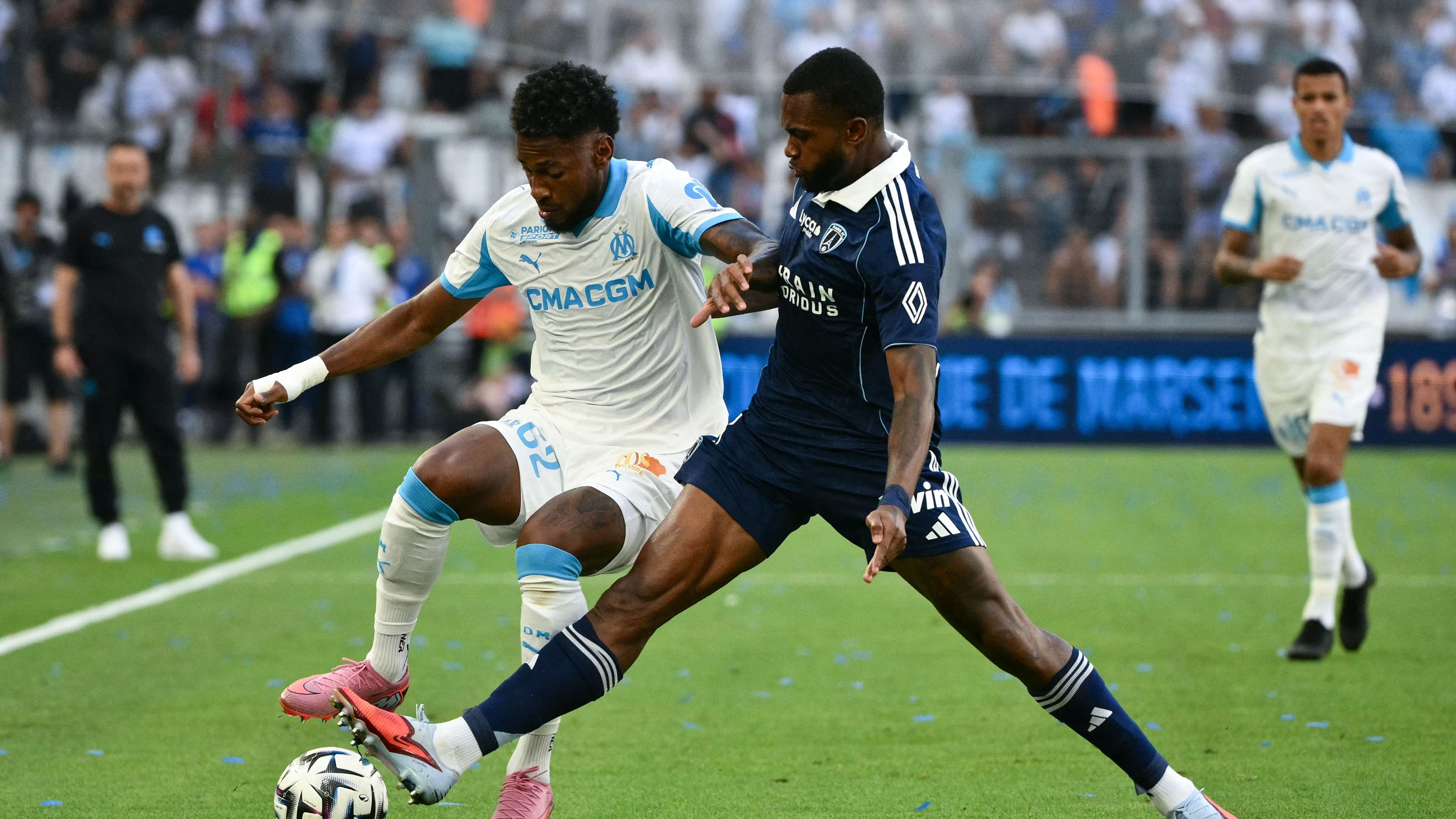 FBL-FRA-LIGUE1-MARSEILLE-PARIS FC