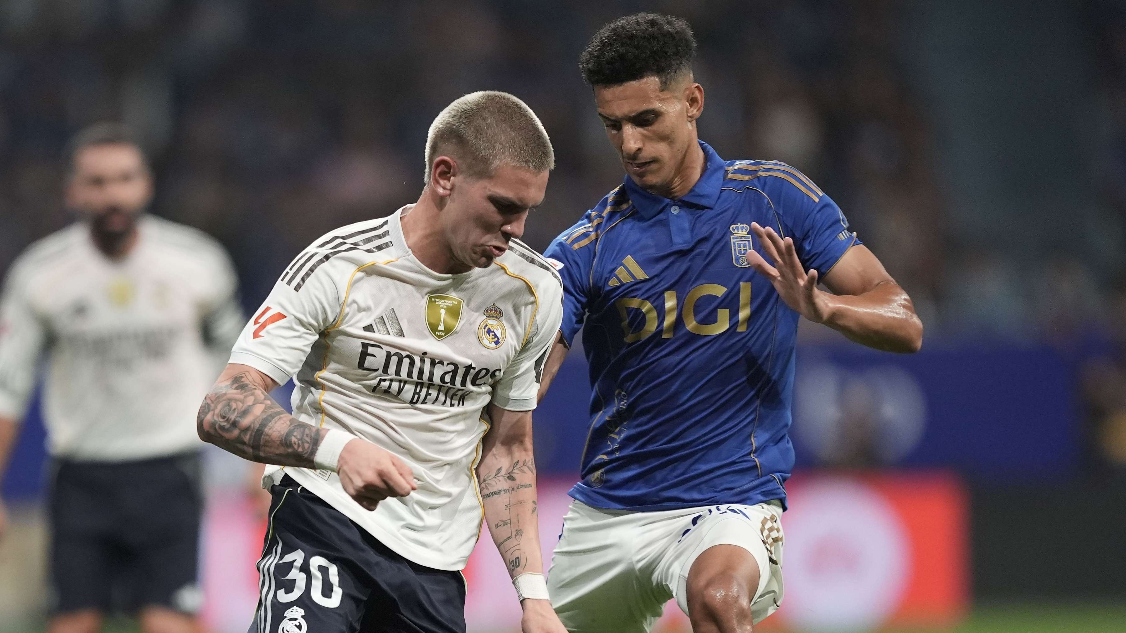 Real Oviedo v Real Madrid CF - LaLiga EA Sports Rodrygo