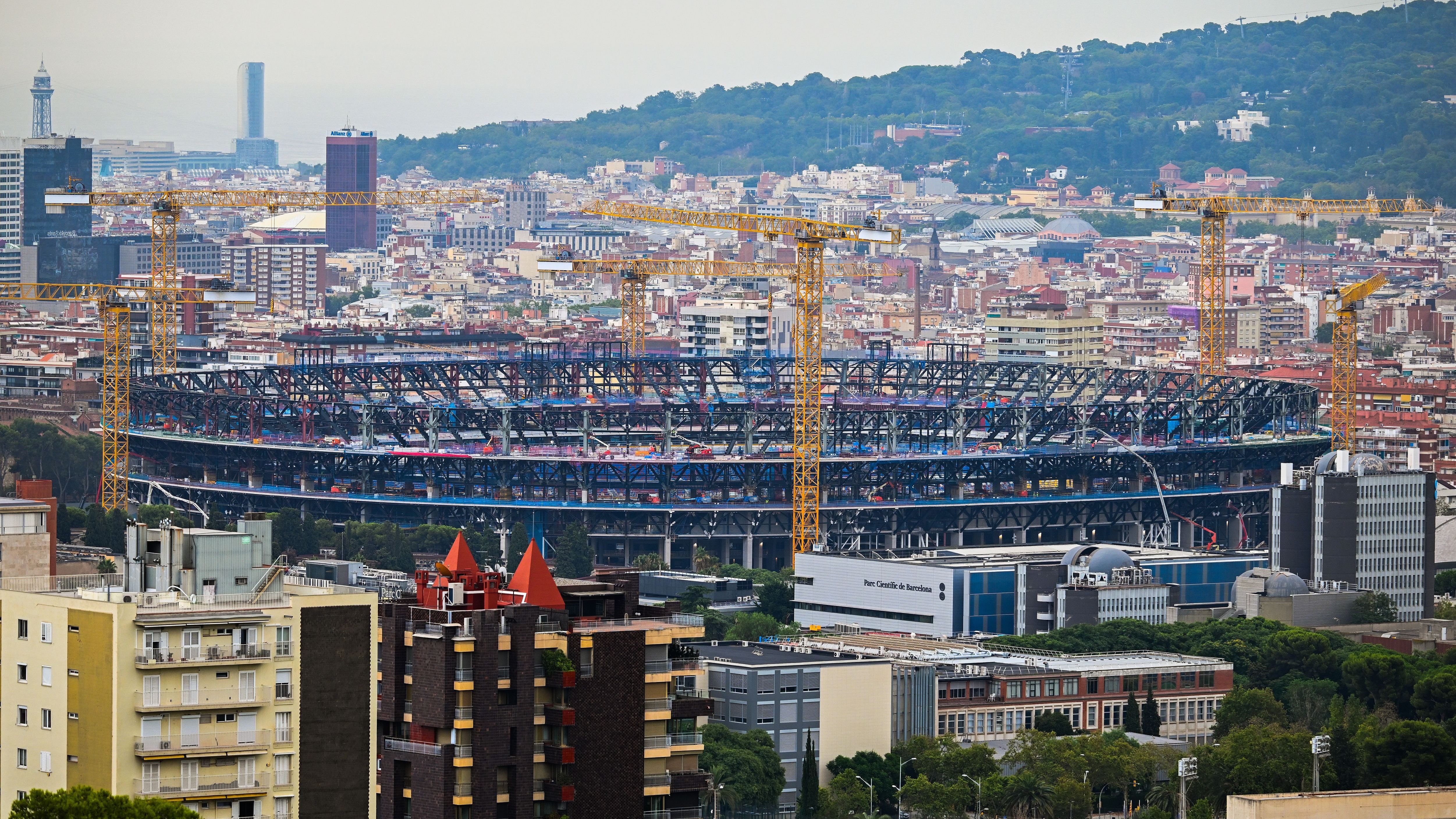 Camp Nou Construction Development