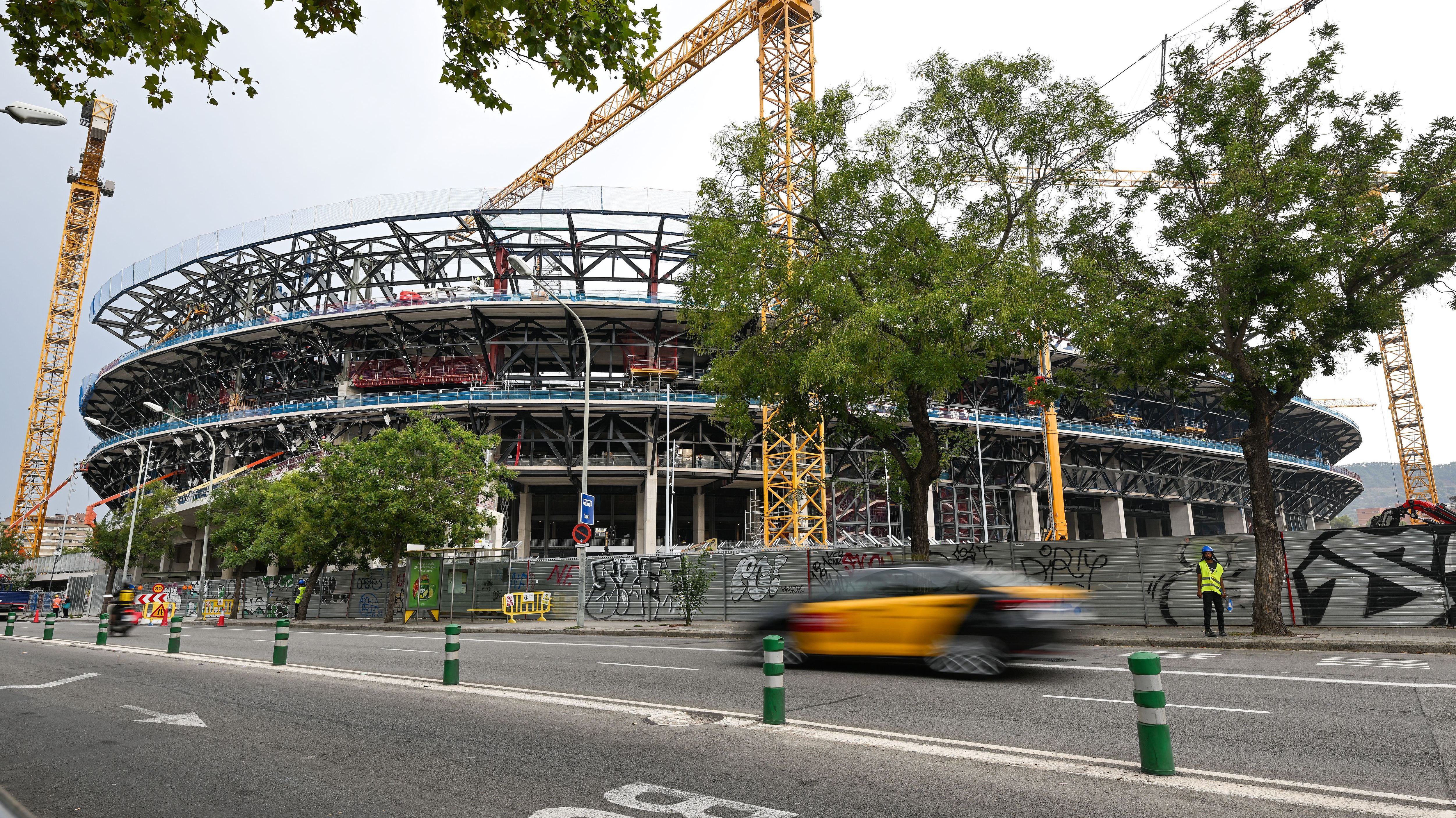 Camp Nou Construction Development