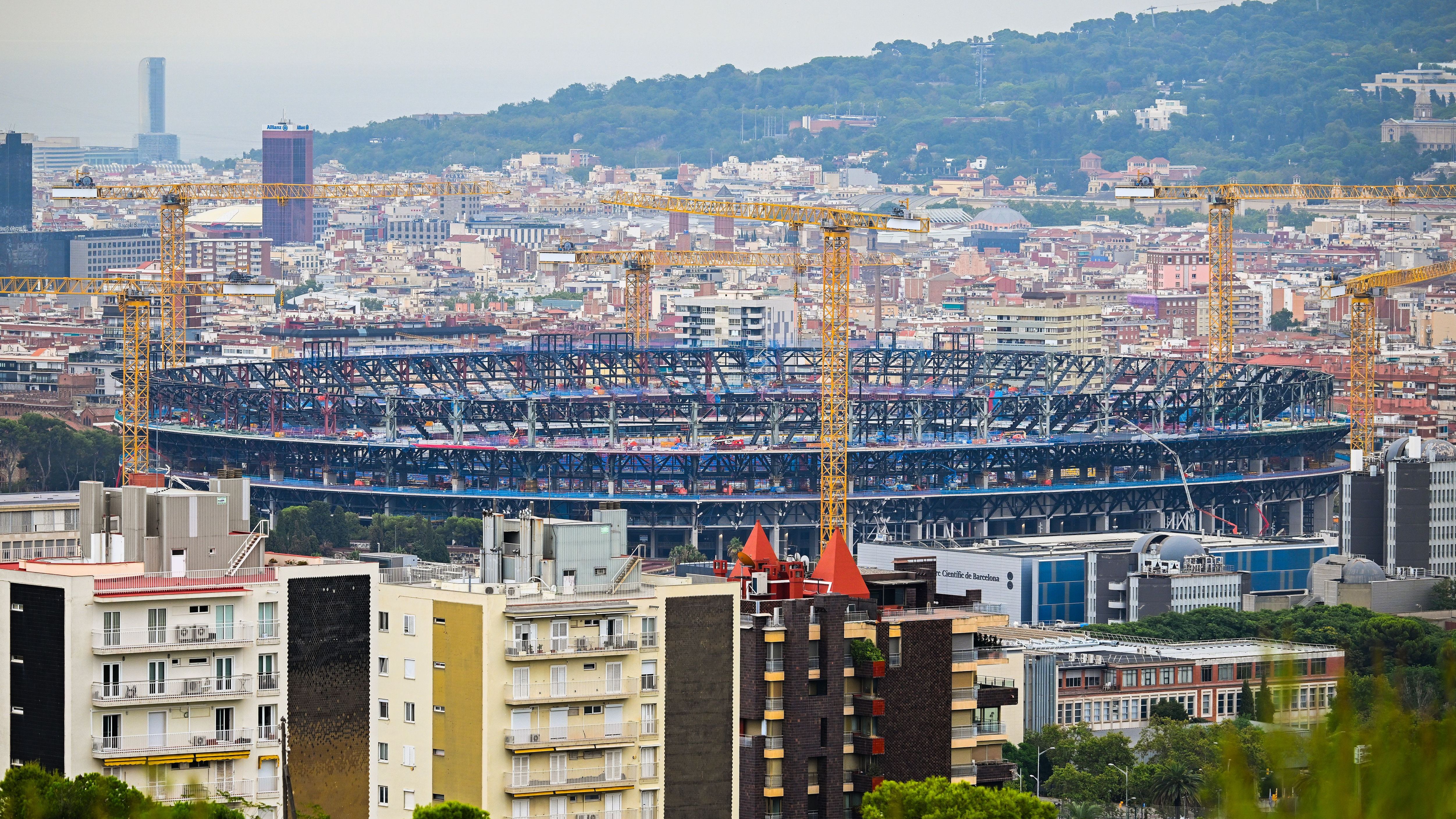 Camp Nou Construction Development