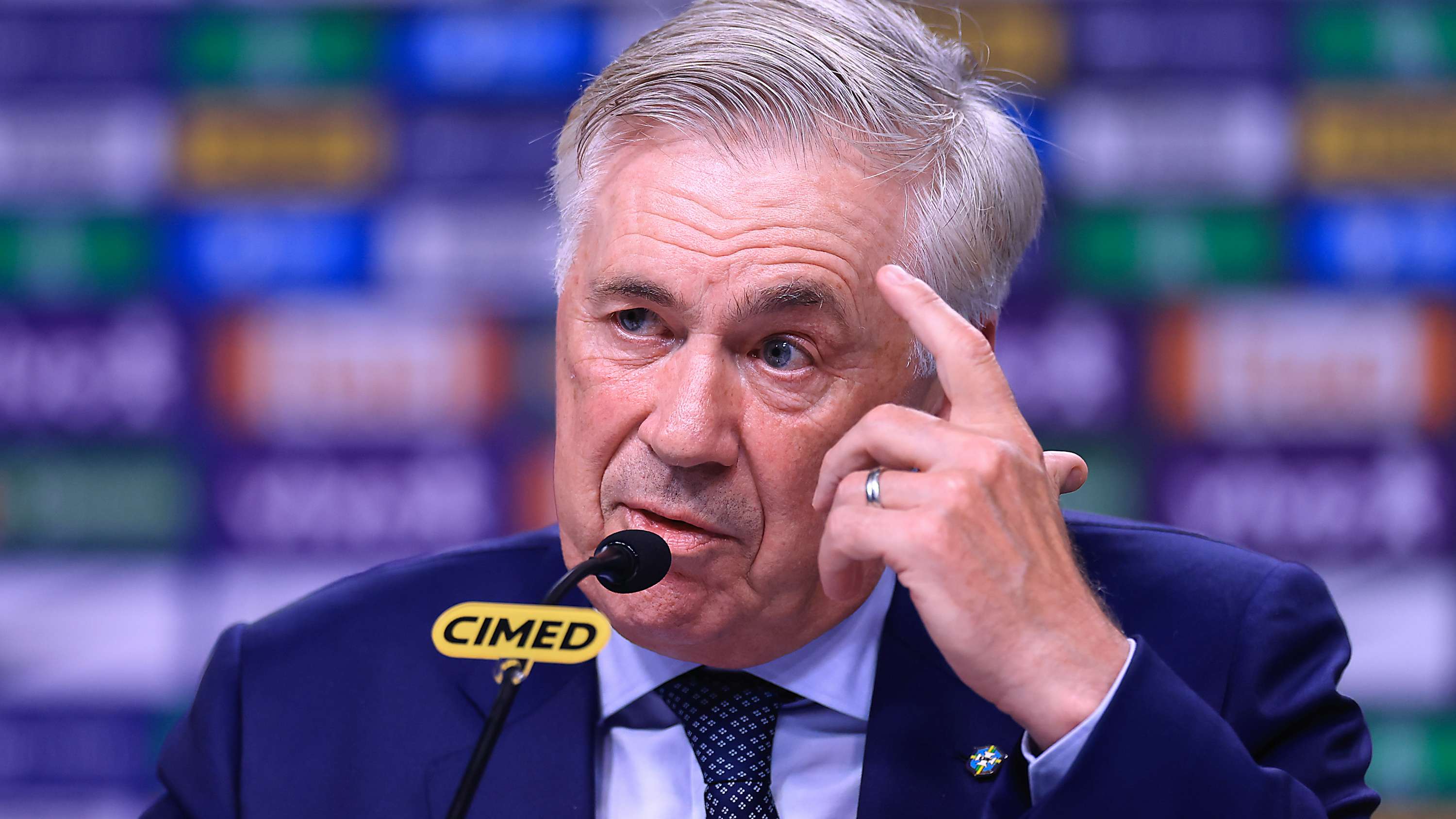 Carlo Ancelotti Announces Brazil's Team To Face The FIFA World Cup Qualifier