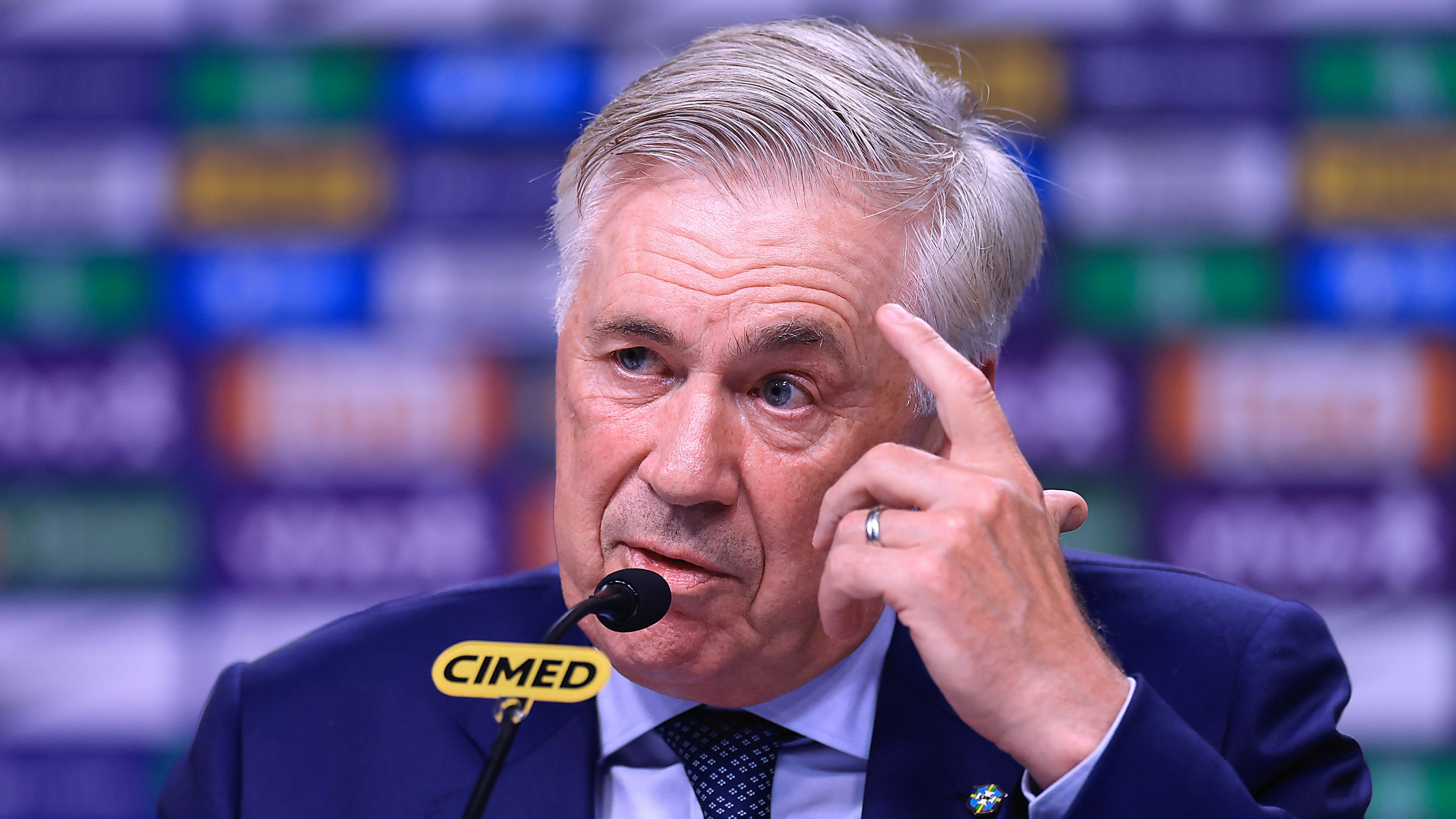 Carlo Ancelotti Announces Brazil's Team To Face The FIFA World Cup Qualifier