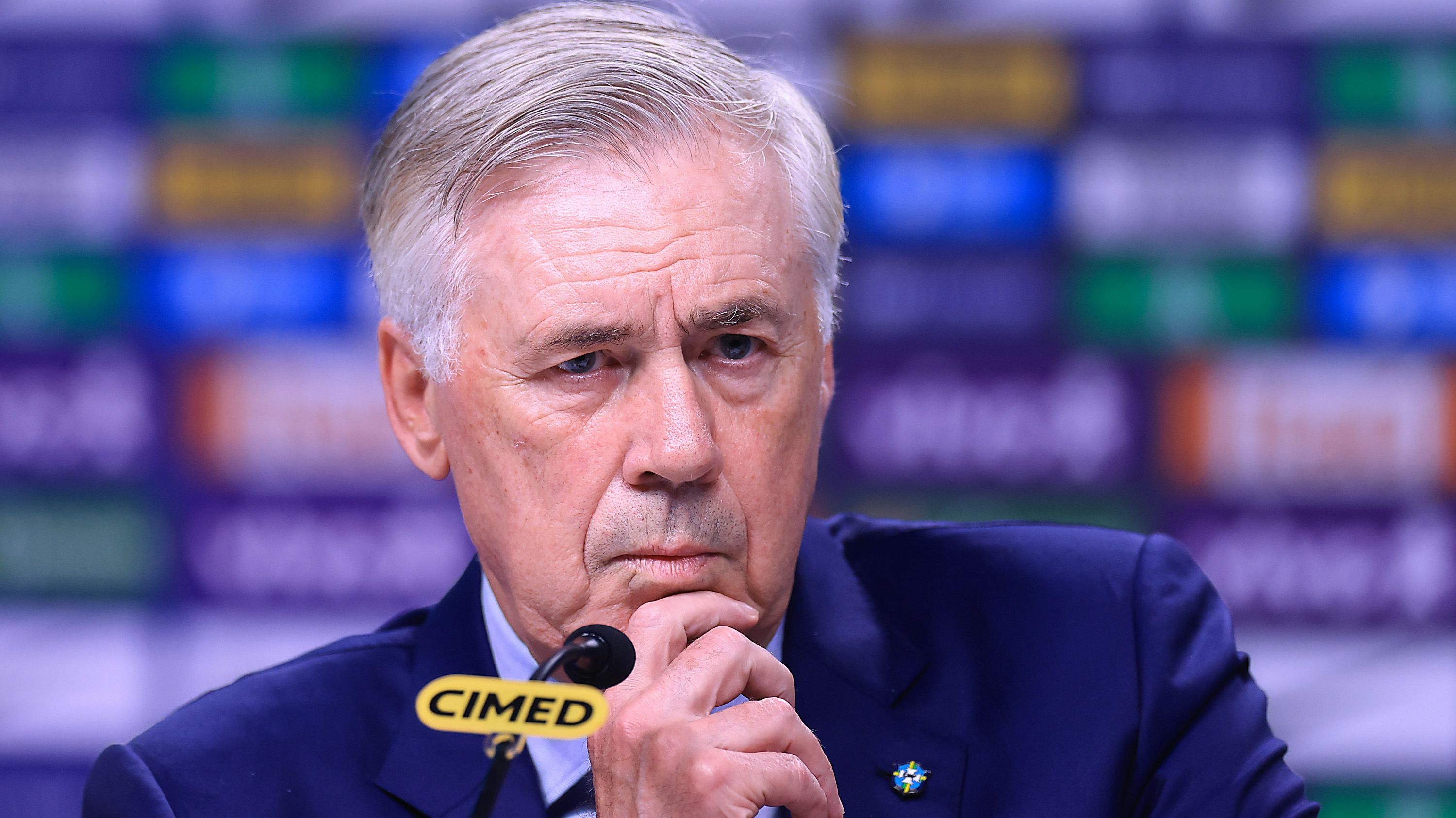 Carlo Ancelotti Announces Brazil's Team To Face The FIFA World Cup Qualifier