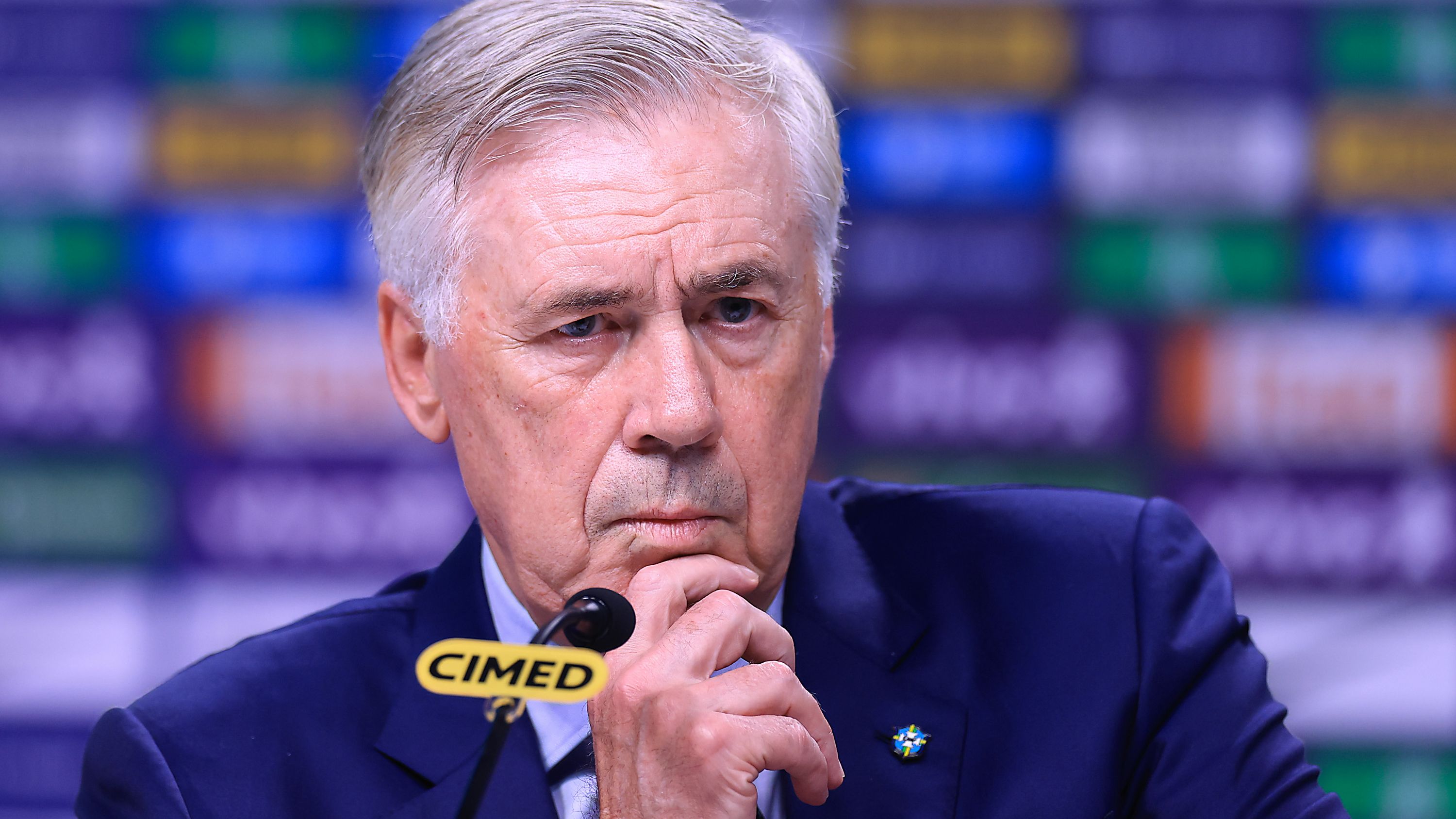 Carlo Ancelotti Announces Brazil's Team To Face The FIFA World Cup Qualifier