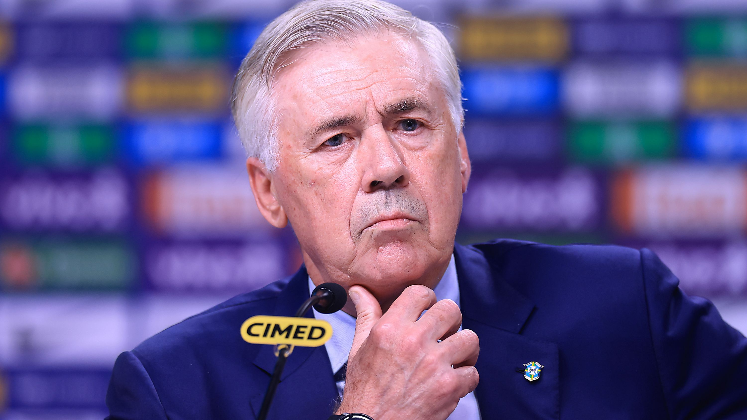 Carlo Ancelotti Announces Brazil's Team To Face The FIFA World Cup Qualifier