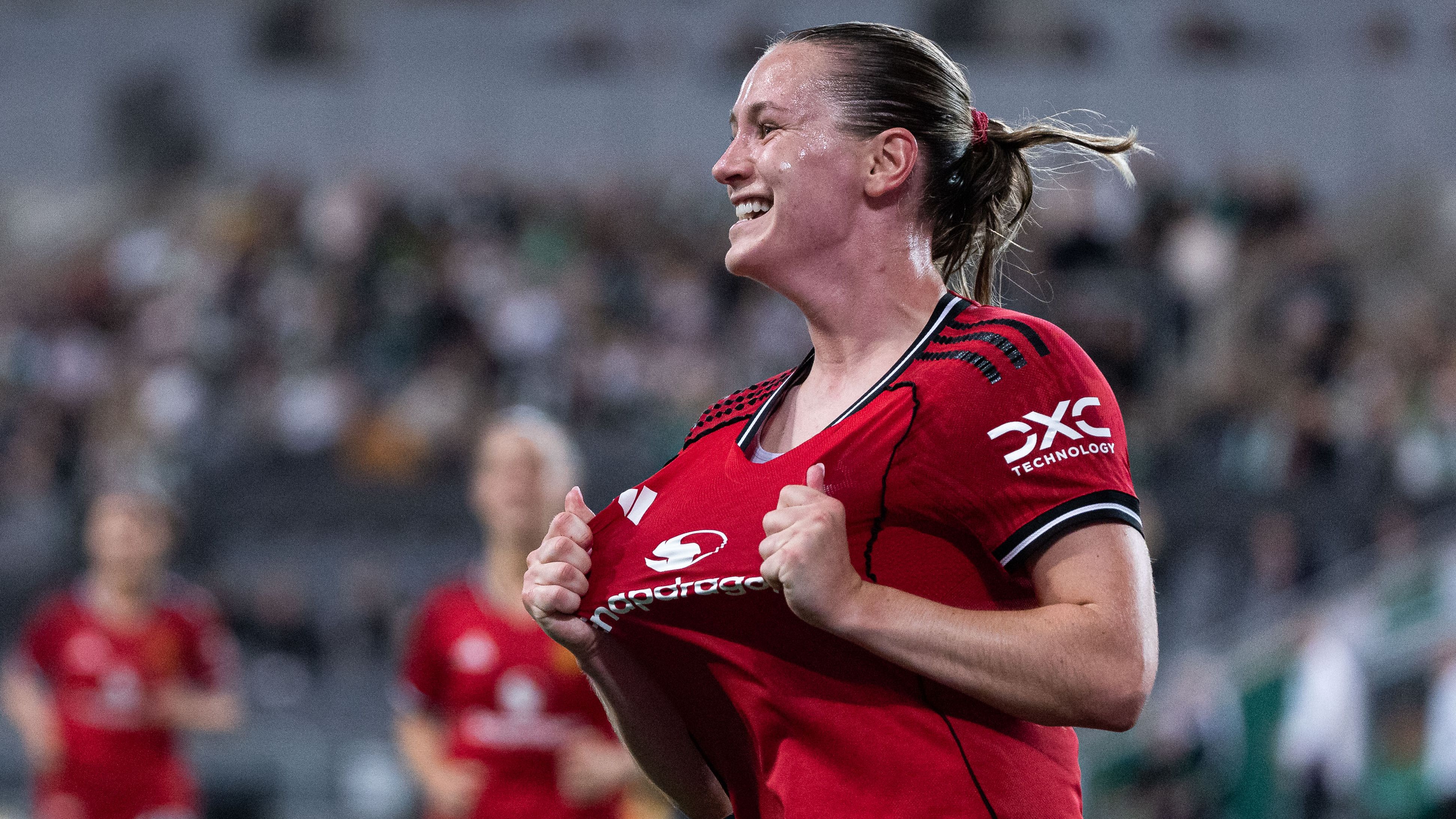 Man Utd women player ratings vs Hammarby: Elisabeth Terland keeps the dream alive! Striker scores only goal as Marc Skinner's side squeak through Champions League qualifier | Goal.com UK