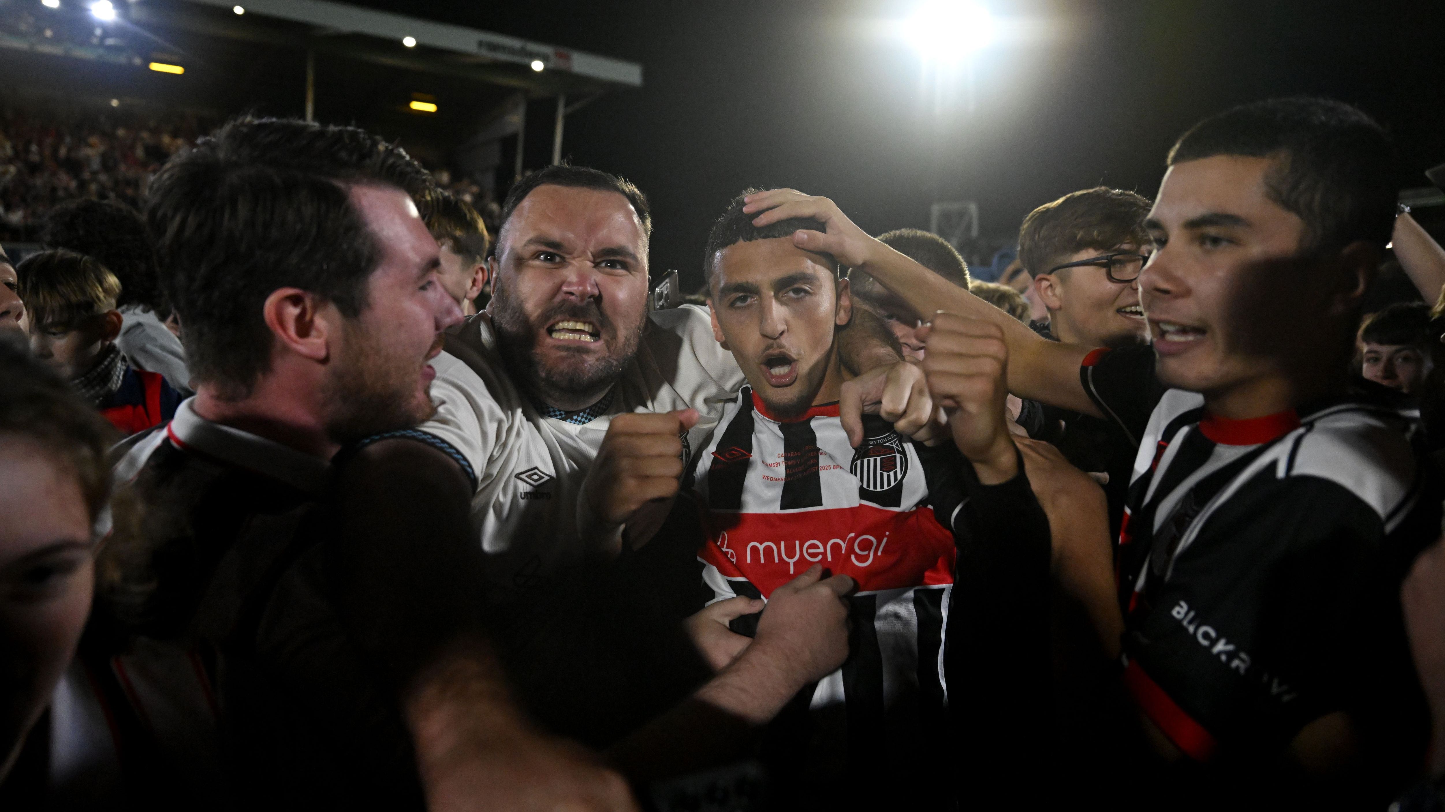 Grimsby Town v Manchester United - Carabao Cup Second Round