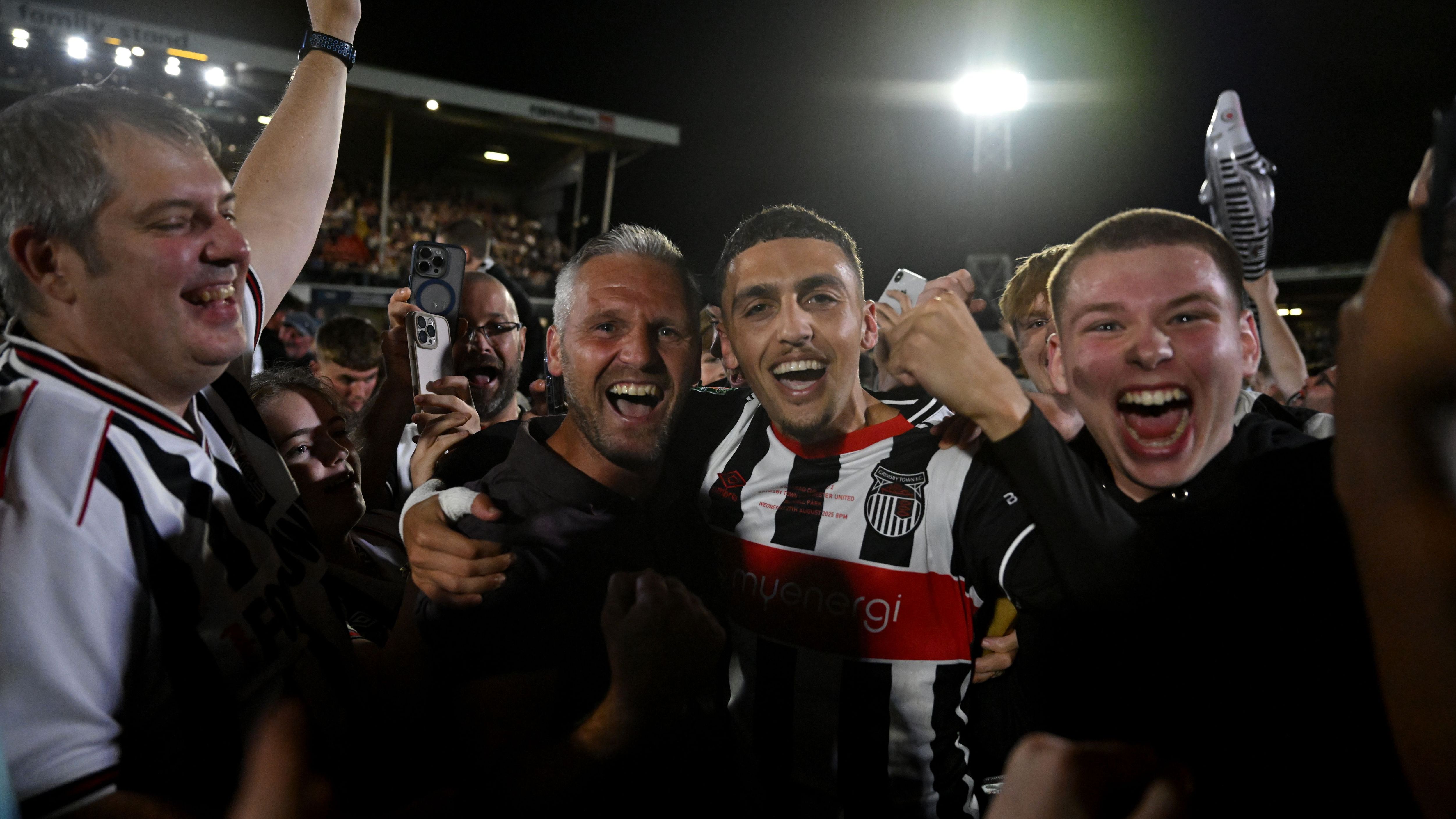 Grimsby Town v Manchester United - Carabao Cup Second Round