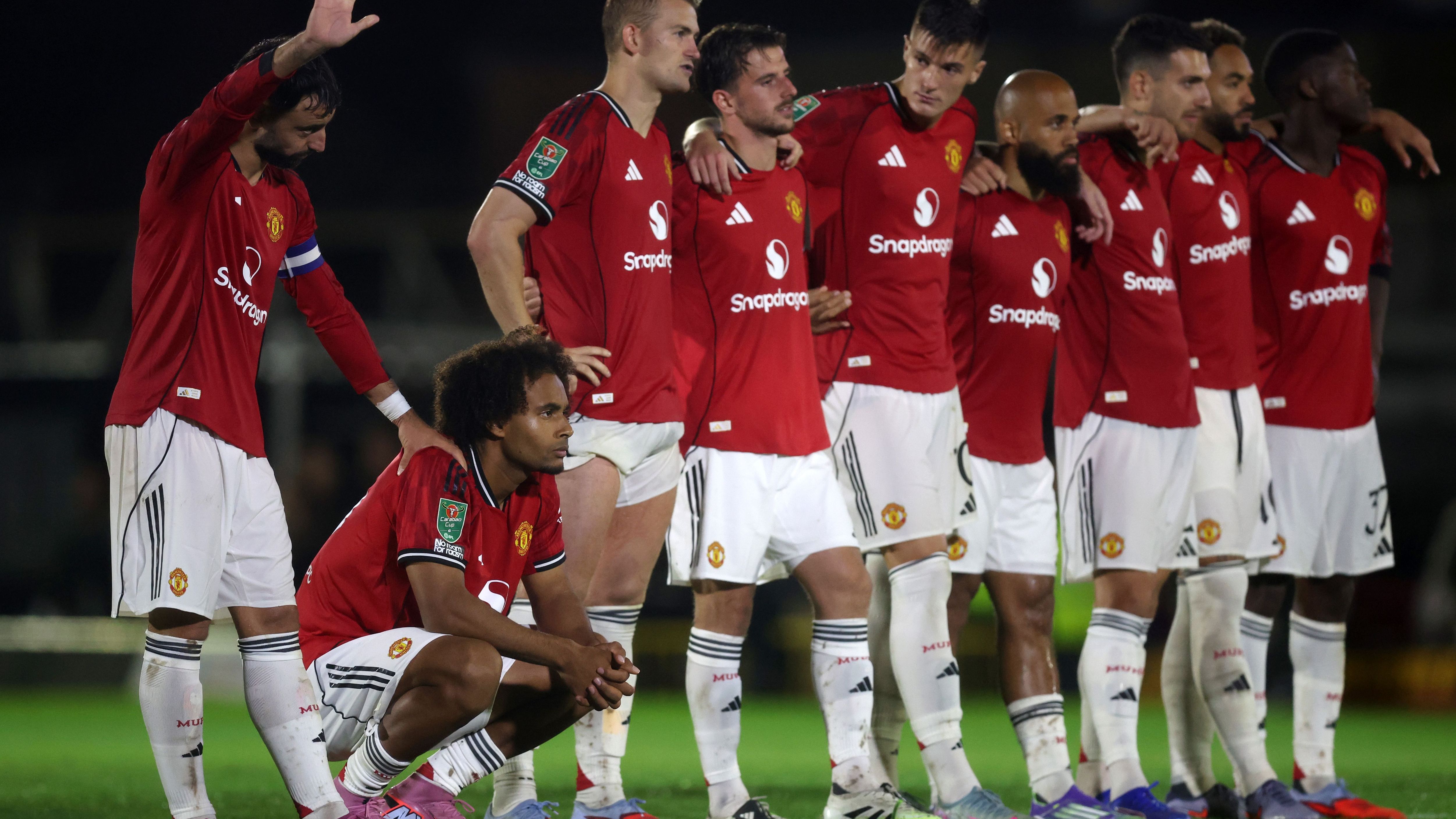Grimsby Town v Manchester United - Carabao Cup Second Round