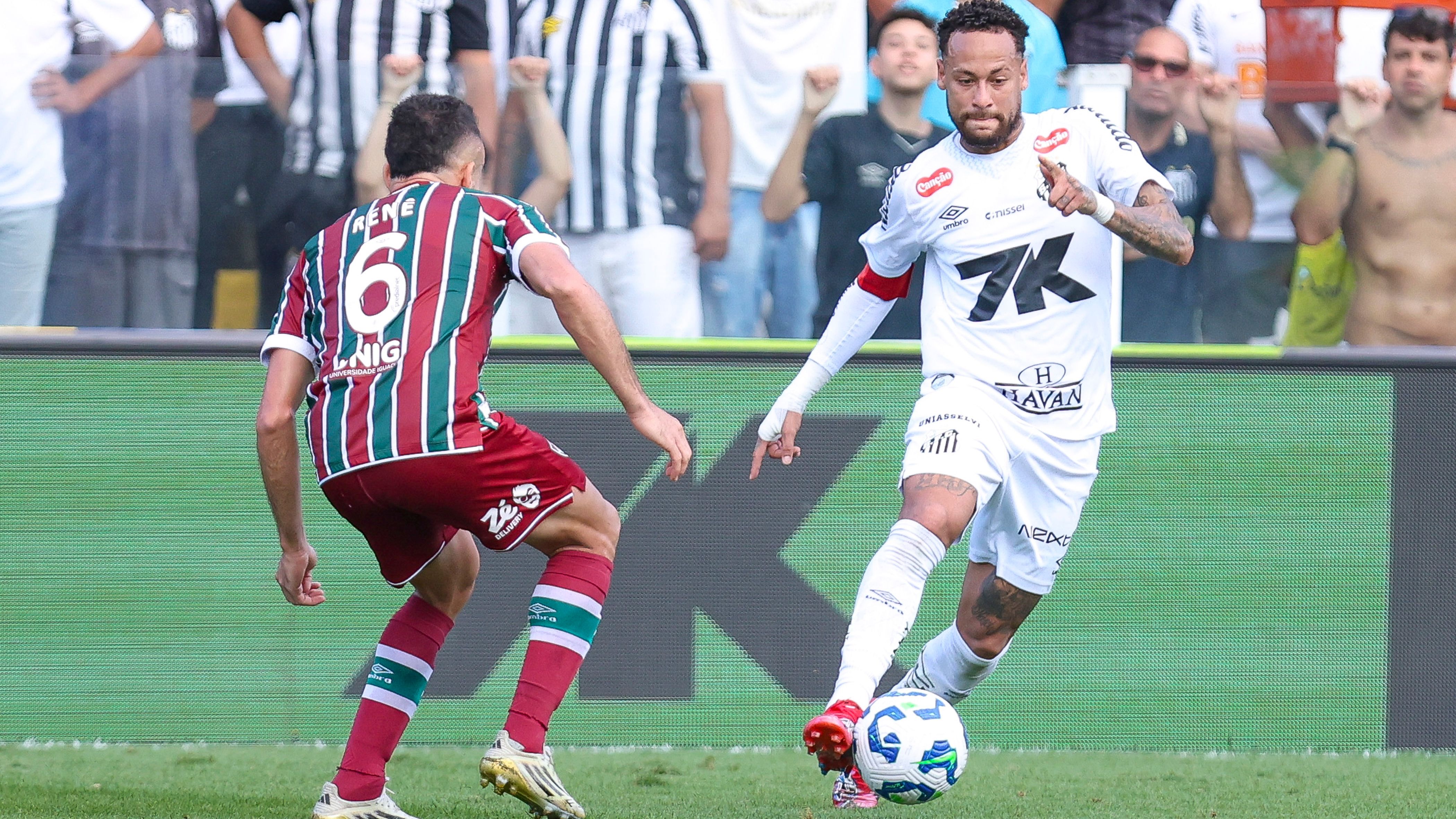 Santos v Fluminense - Brasileirao 2025