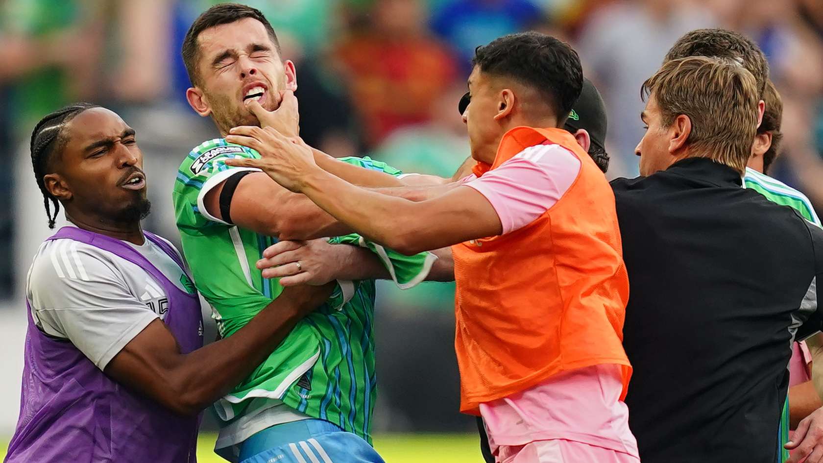 None of us like to see this' - Javier Mascherano condemns Luis Suárez-sparked brawl in Inter Miami and Seattle Sounders' Leagues Cup final | Goal.com US