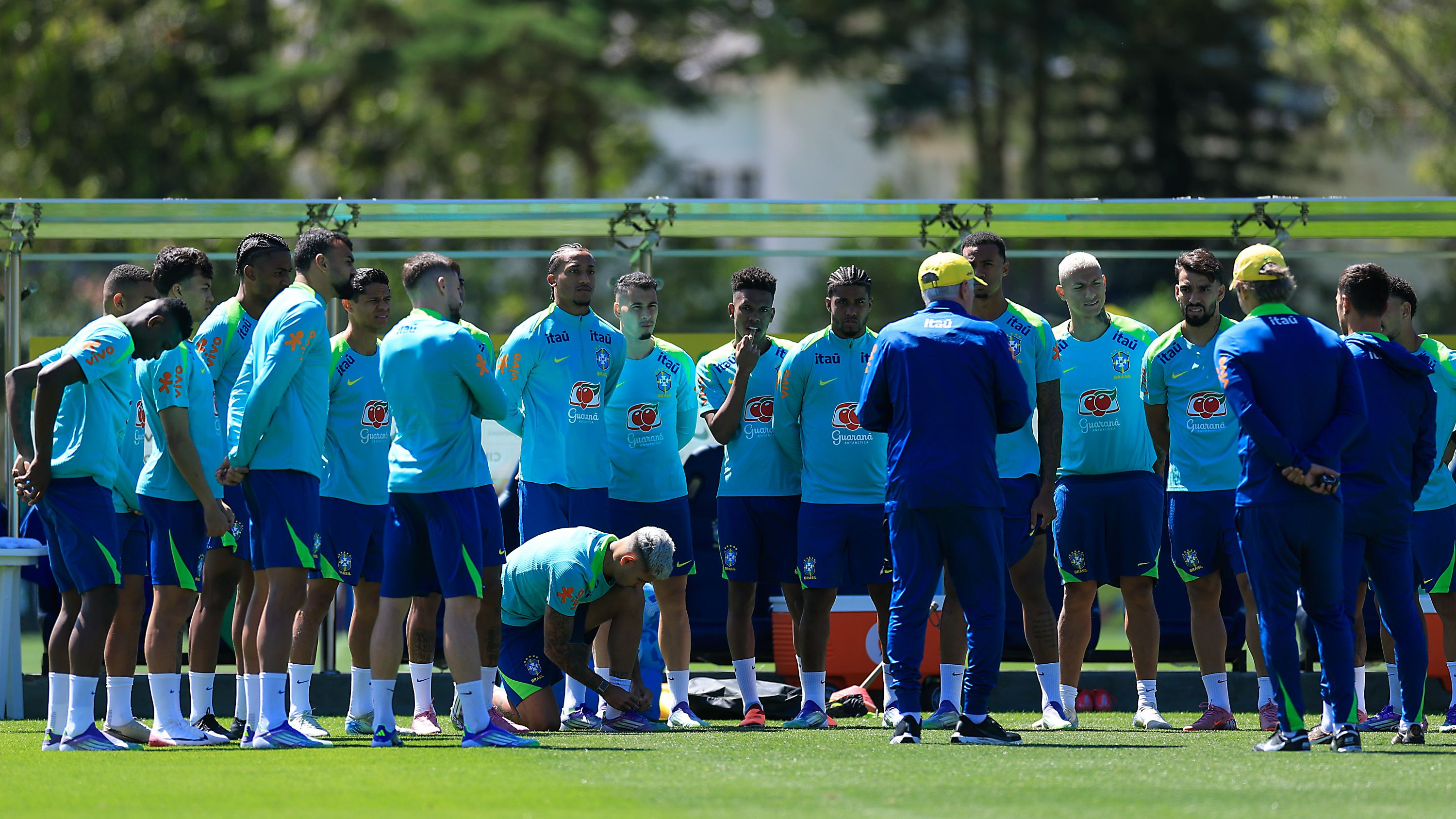 Brazil Press Conference & Training Session