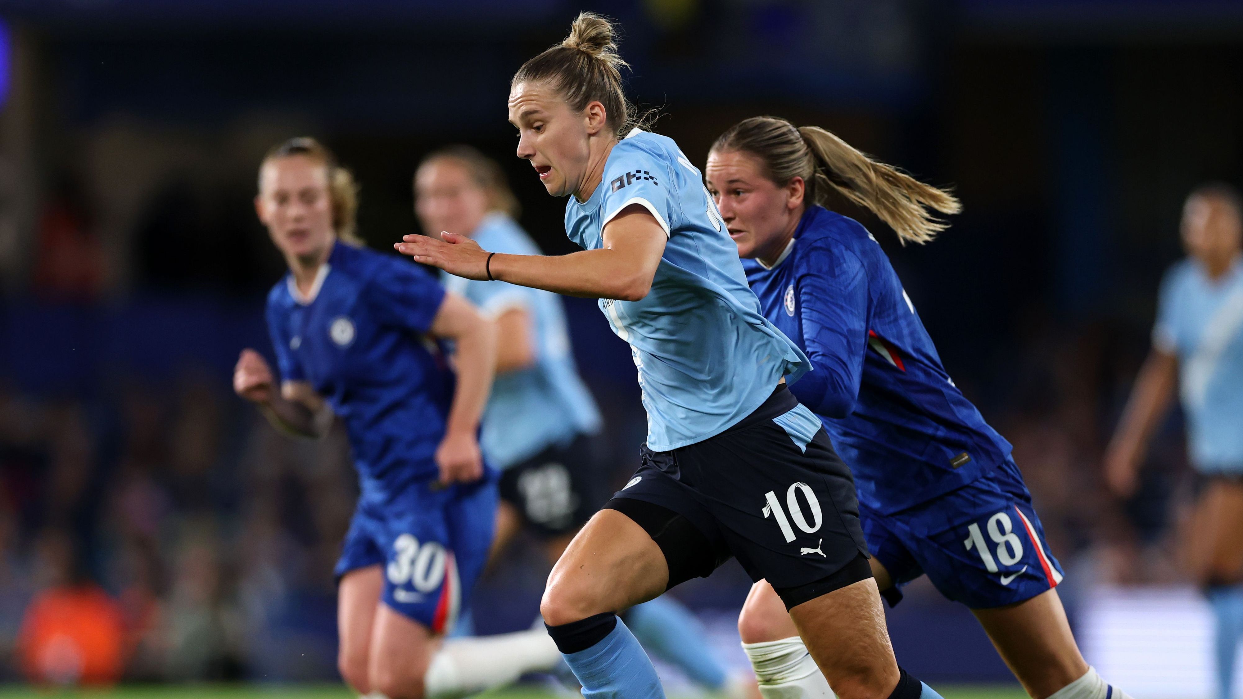 Chelsea FC v Manchester City - Barclays Women's Super League