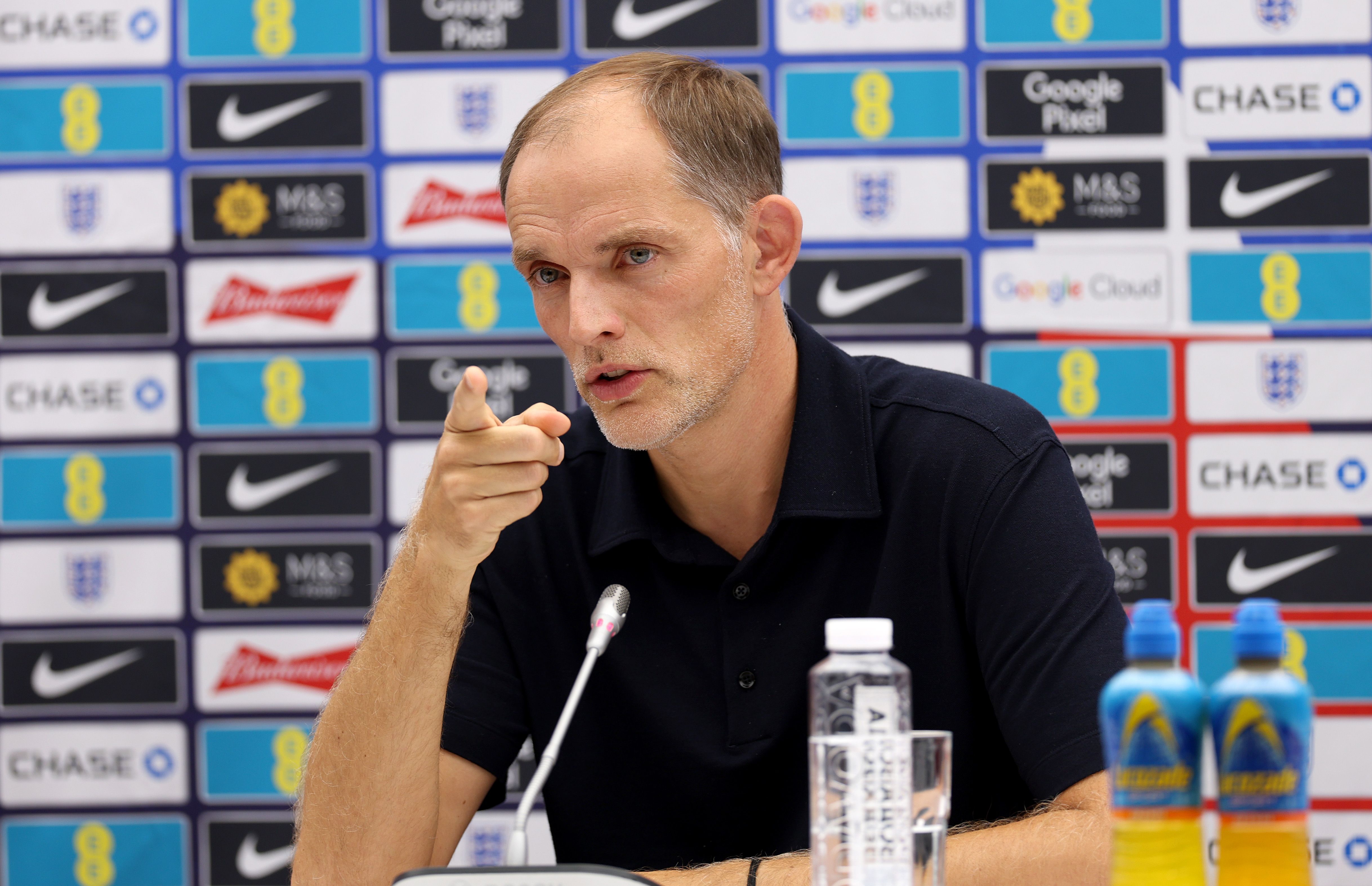 England Men's Training & Press Conference