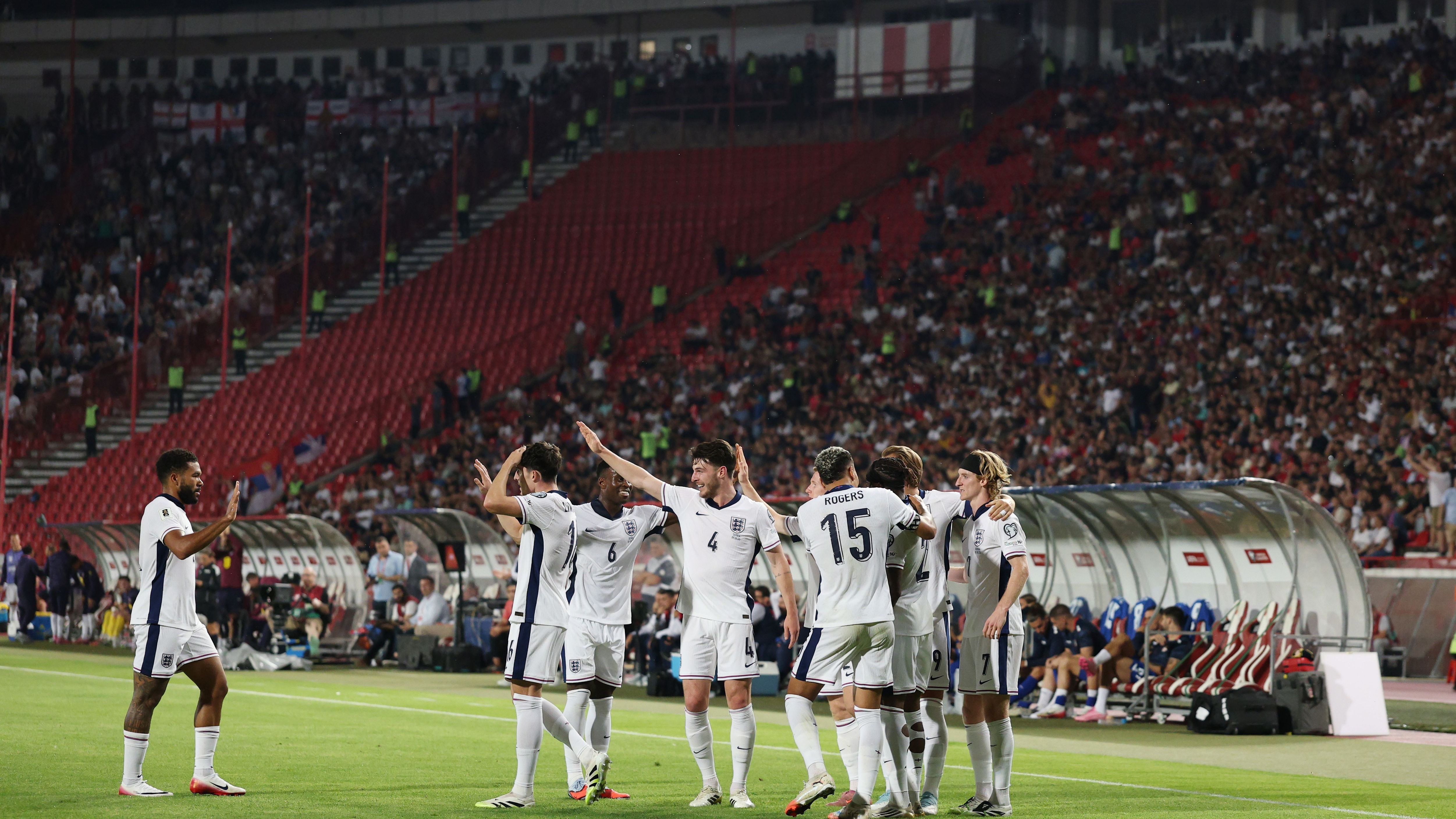 Serbia v England - FIFA World Cup 2026 Qualifier