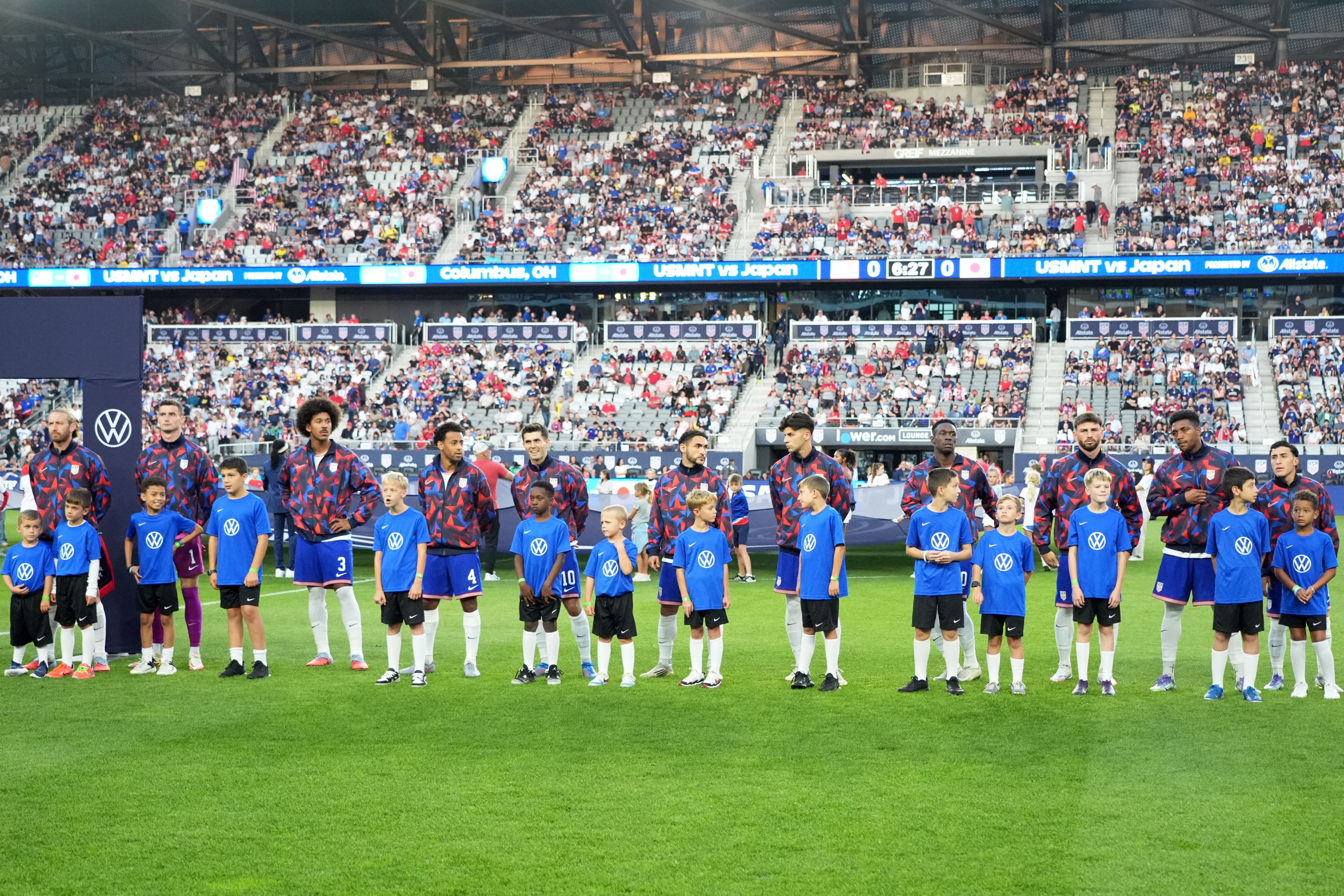 United States v Japan - International Friendly