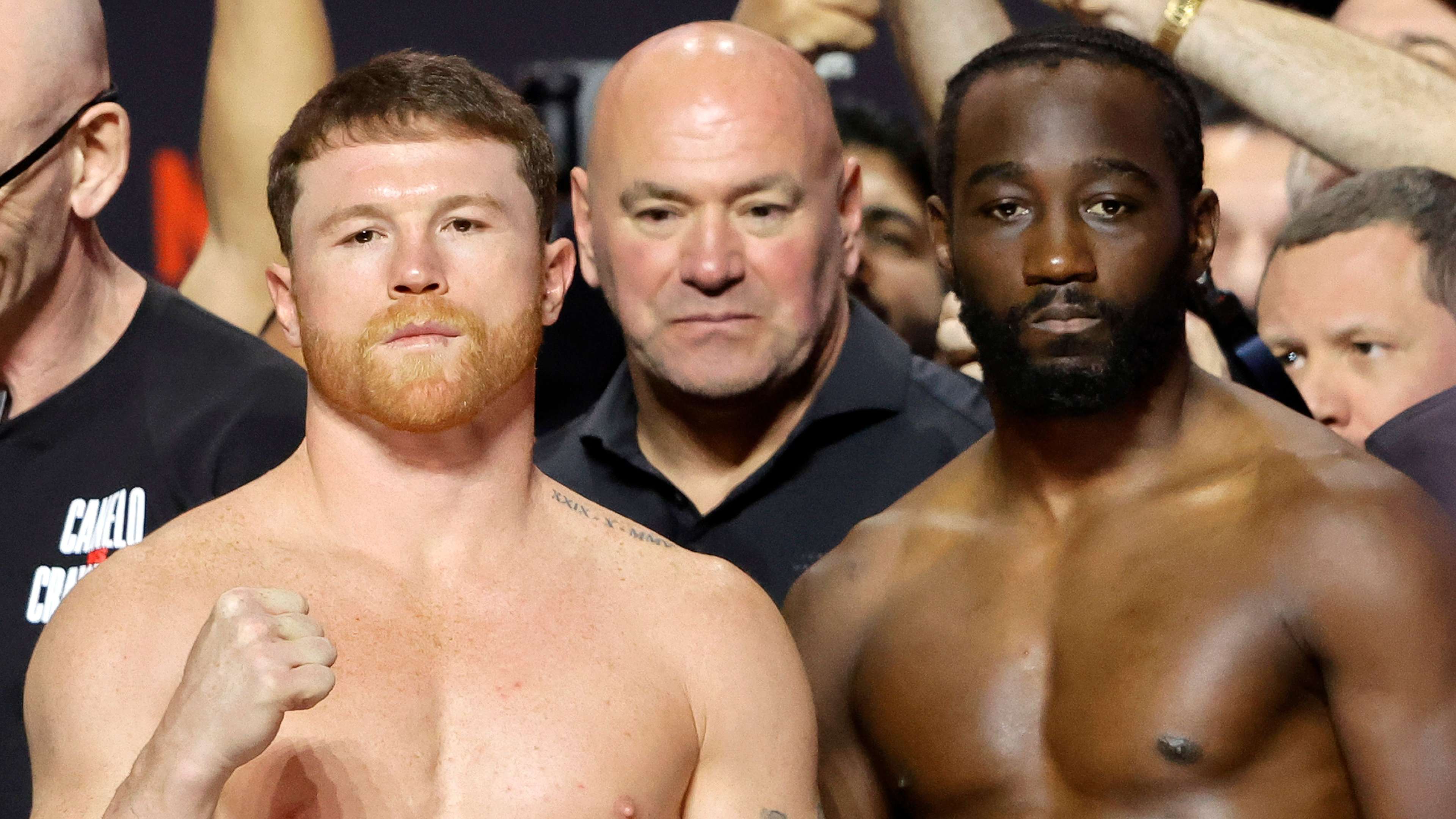 Canelo v Crawford - Weigh-in