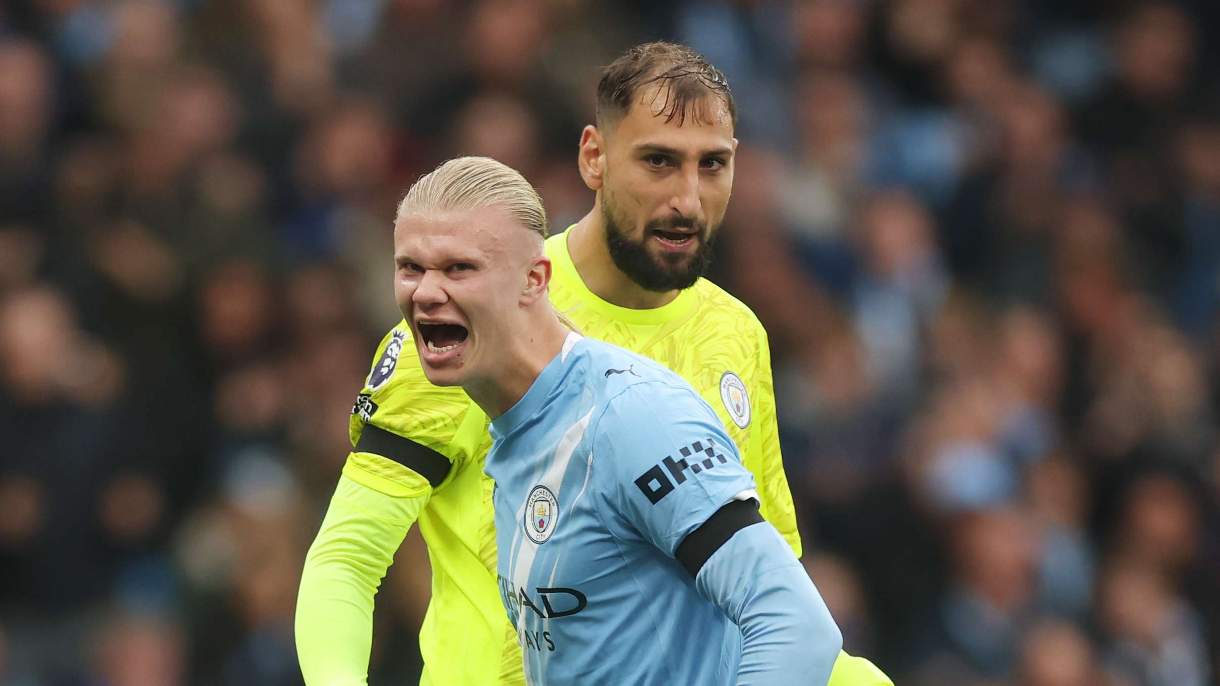 Gianluigi Donnarumma reveals 'incredible' bromance with Erling Haaland  after new goalkeeper was 'immediately welcomed' at Man City by prolific  striker | Goal.com South Africa