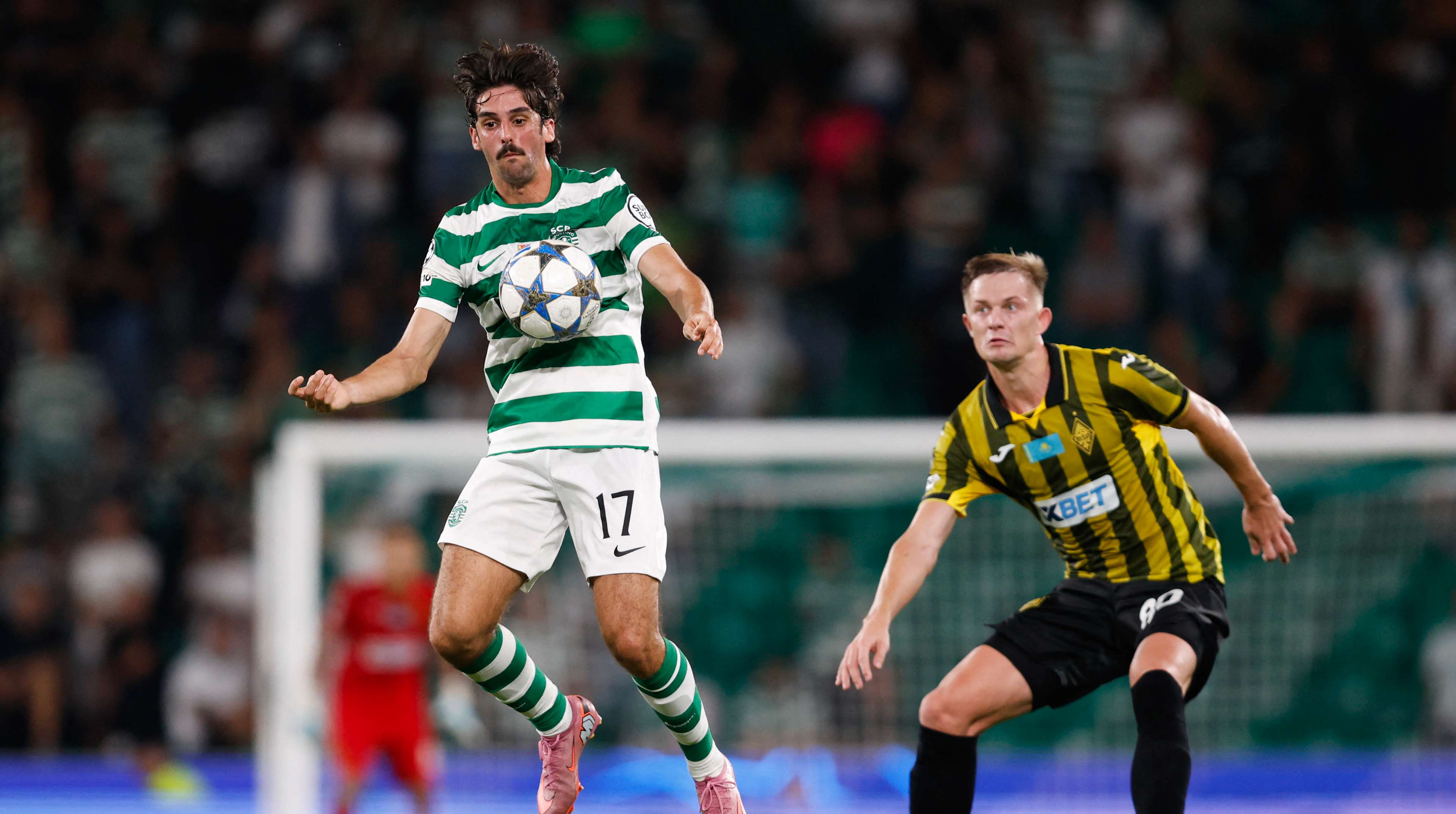 TOPSHOT-FBL-EUR-C1-SPORTING-KAIRAT ALMATY